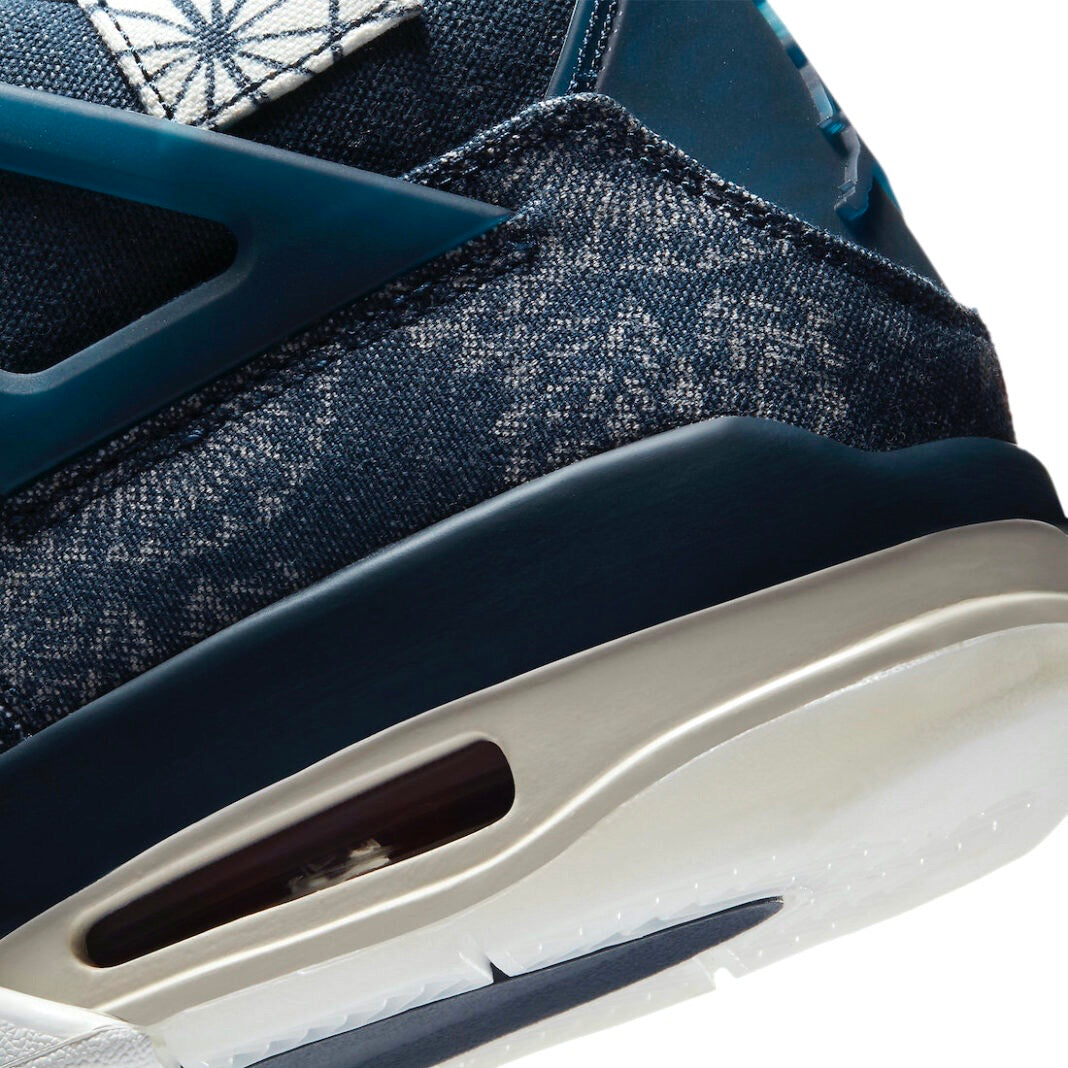 Air Jordan 4 Retro SE Sashiko Basketball Shoes - Men's High-Top Sneakers for Casual Wear & Street Style | Perfect for Basketball, Gym, and Everyday Fashion