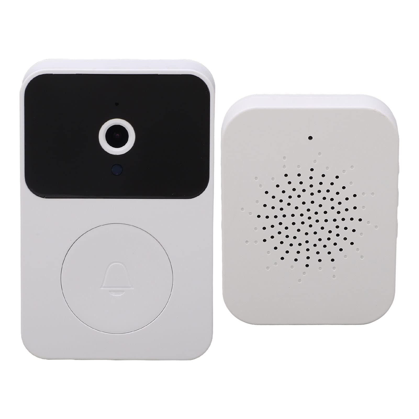 Smart WiFi Video Doorbell - HD Two-Way Audio for Home Security & Pets Monitoring