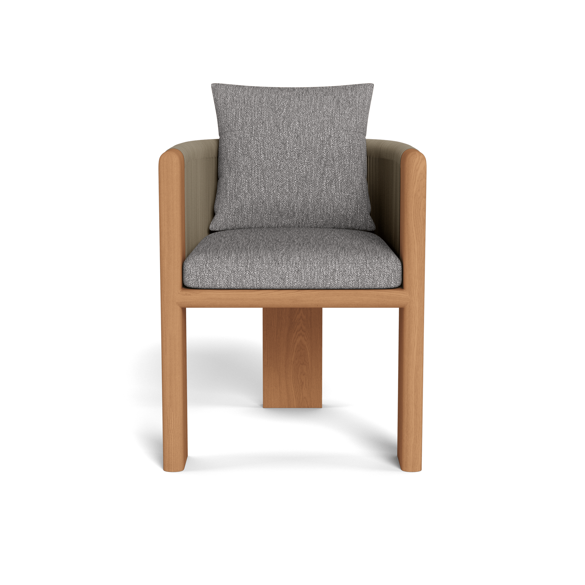 Premium Teak Wood Dining Chair - Waterproof & Weatherproof Outdoor Patio Furniture for Garden, Poolside, and Beachfront Use