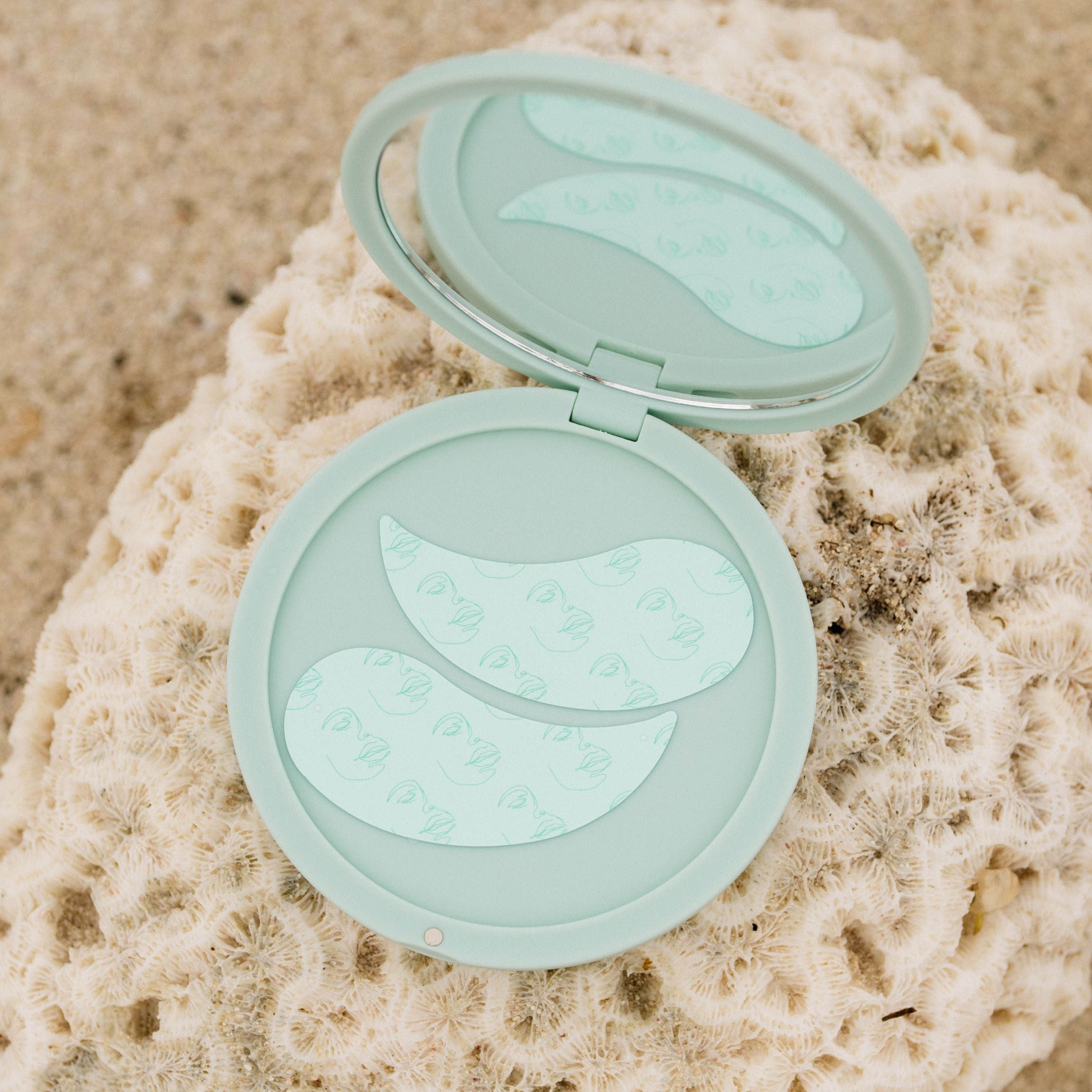 Everyday Eye Hero Compact - Portable & Lightweight Compact Mirror for Makeup, Travel, and Touch-Ups | Perfect for Home, Office, and On-the-Go Use