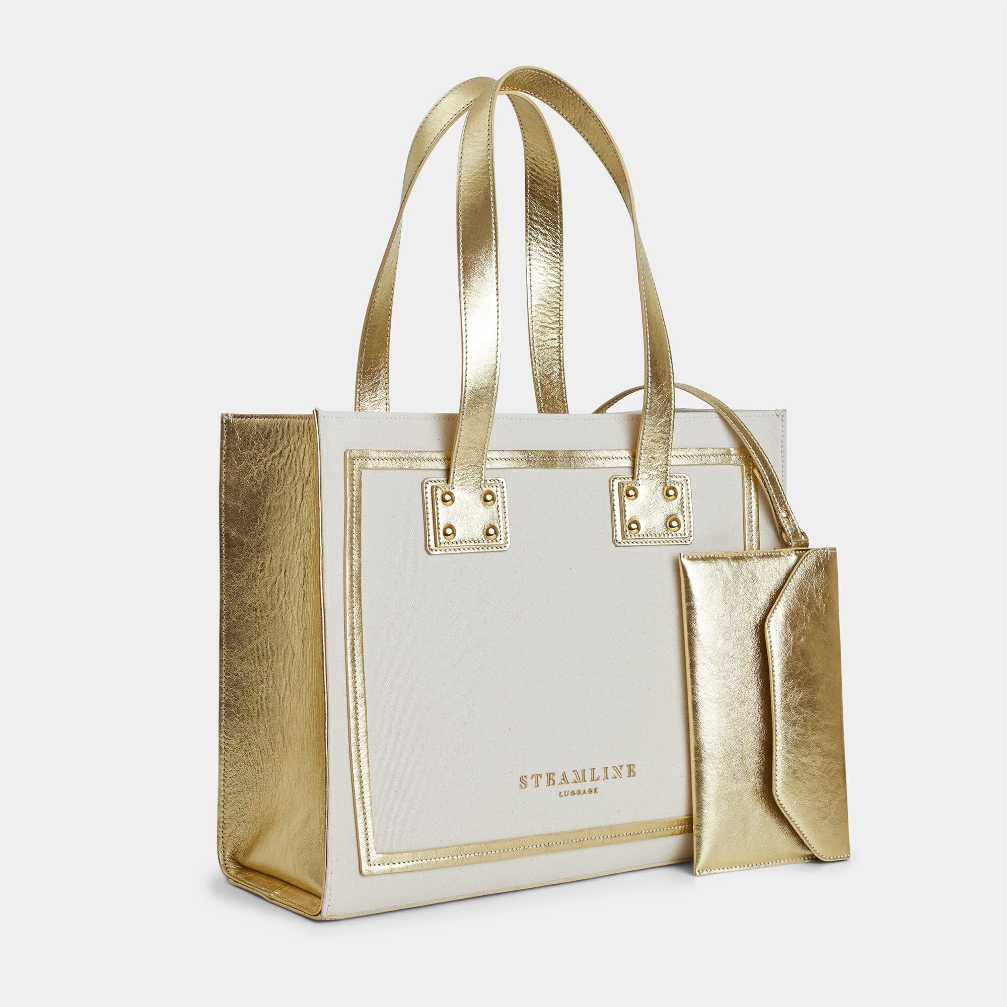 Premium Gold Tote Bag for Women - Stylish & Durable Designer Handbag for Work, Travel, and Everyday Use