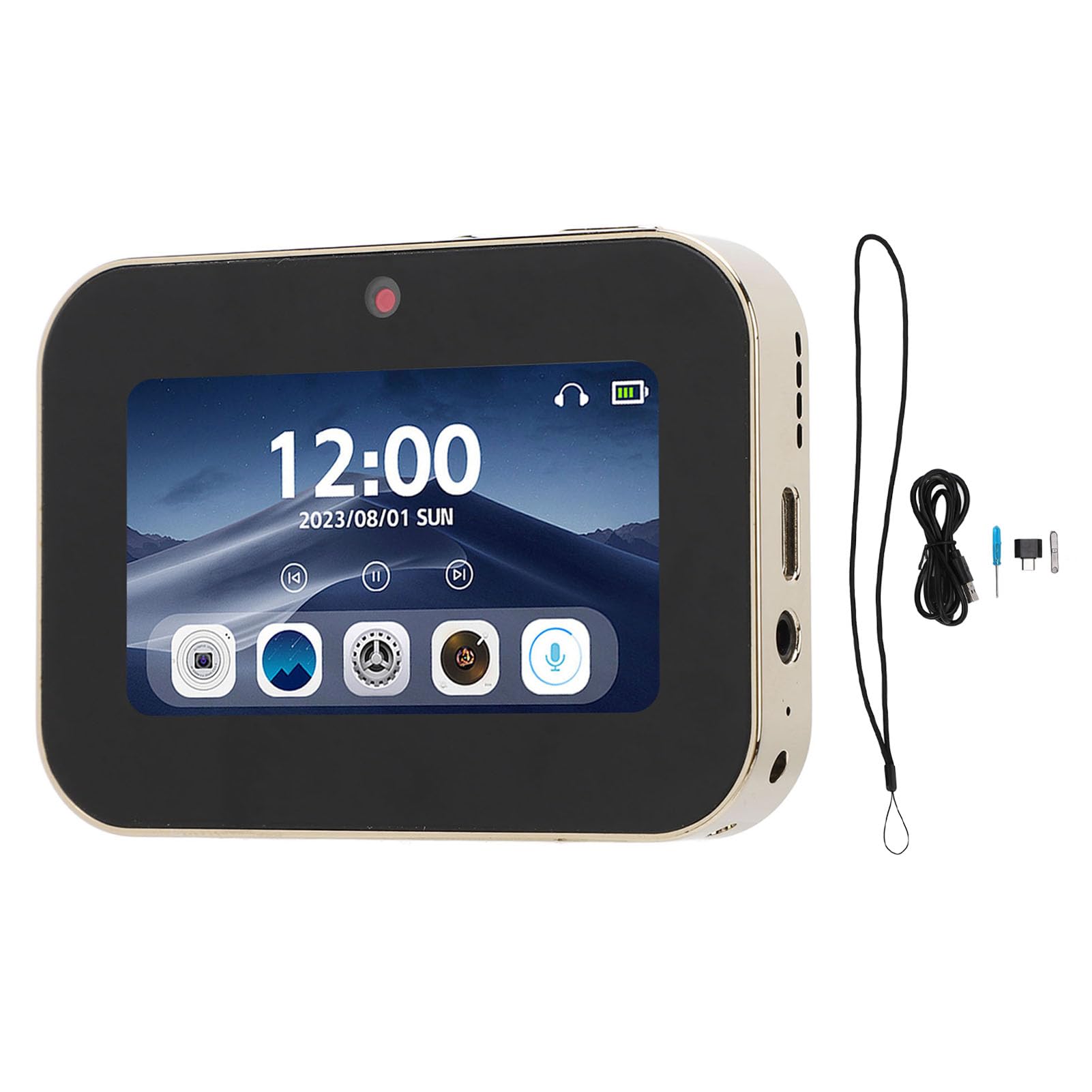 4K Digital Camera for Kids - 64MP Touchscreen Camera with 3 Inch Screen, 120° Wide Angle Lens, 3600mAh Battery | Compact Video Camera for Photography, Vlogging, Live Streaming & Music Playback - Perfect for Travel, Birthday Gifts & YouTube Content Creation