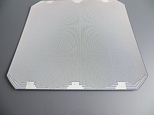 High Efficiency 3.4W C60 5x5 Flexible Monocrystalline Solar Cells - DIY Solar Panel Kit (100pcs) for Home, RV & Off-Grid Power | Safe Packing & Easy Tabbing