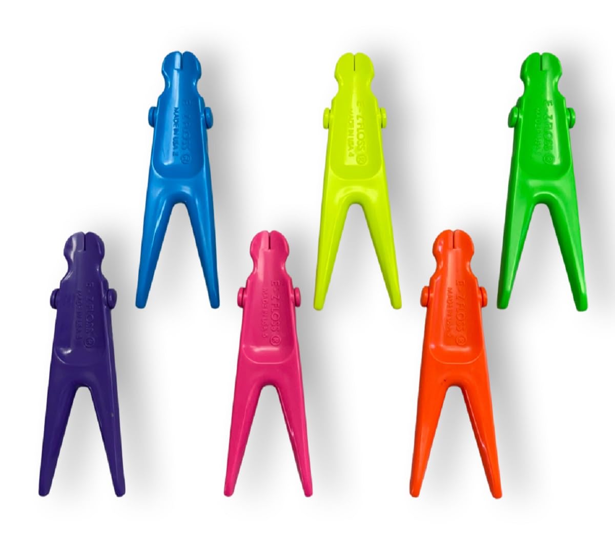 Dental Floss Holder - Ergonomic Tooth Floss Picks for Easy Cleaning, 50 Pack | Perfect for Travel, Home & Office Use | BPA-Free Oral Care Essential
