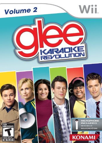 Karaoke Revolution Glee: Volume 2 Bundle for Nintendo Wii - Fun Family Party Game for Singing & Entertainment