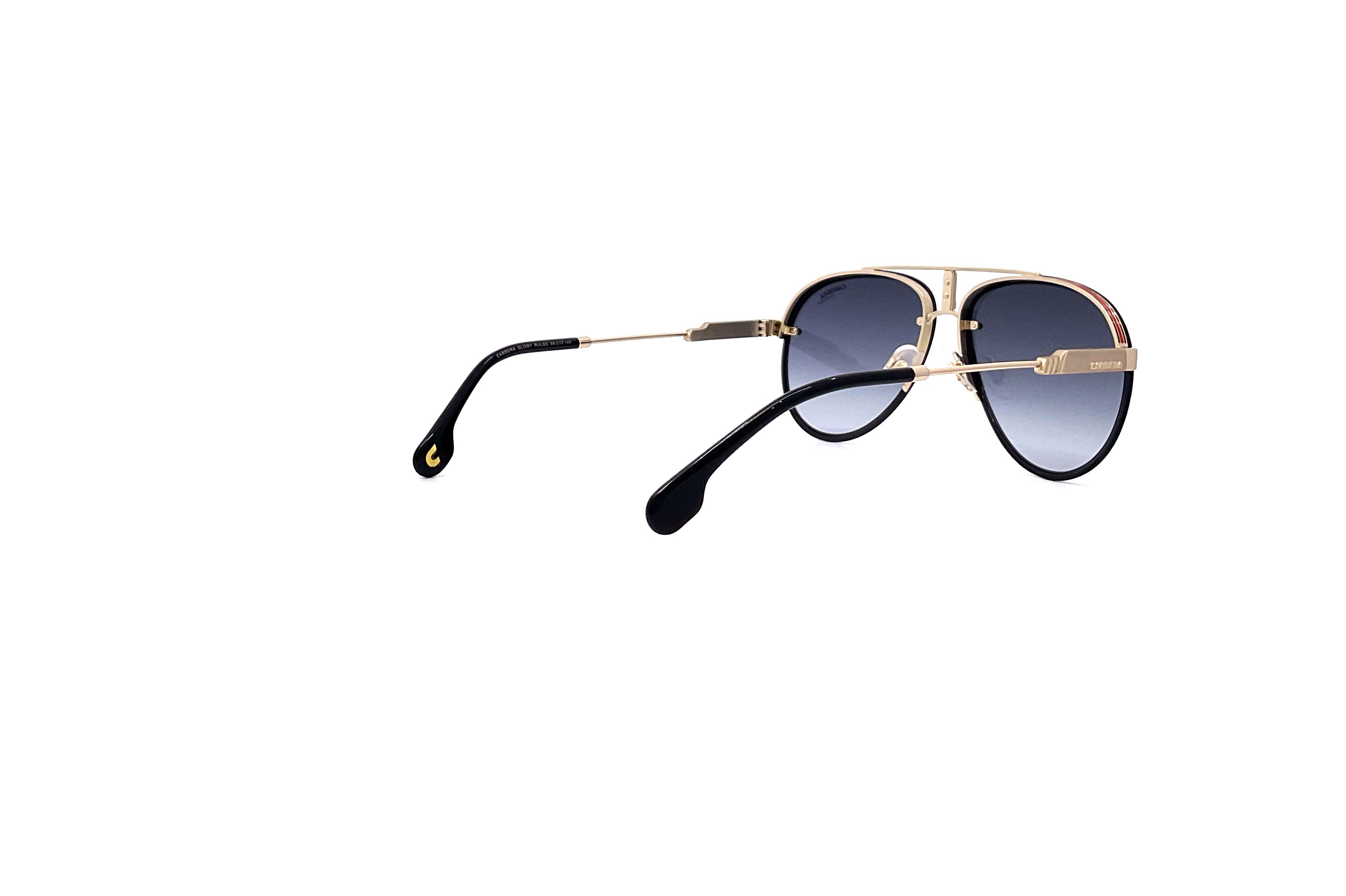 Carrera Glory Sunglasses Gold Black - Stylish UV Protection Shades for Men & Women - Perfect for Driving, Beach & Outdoor Activities
