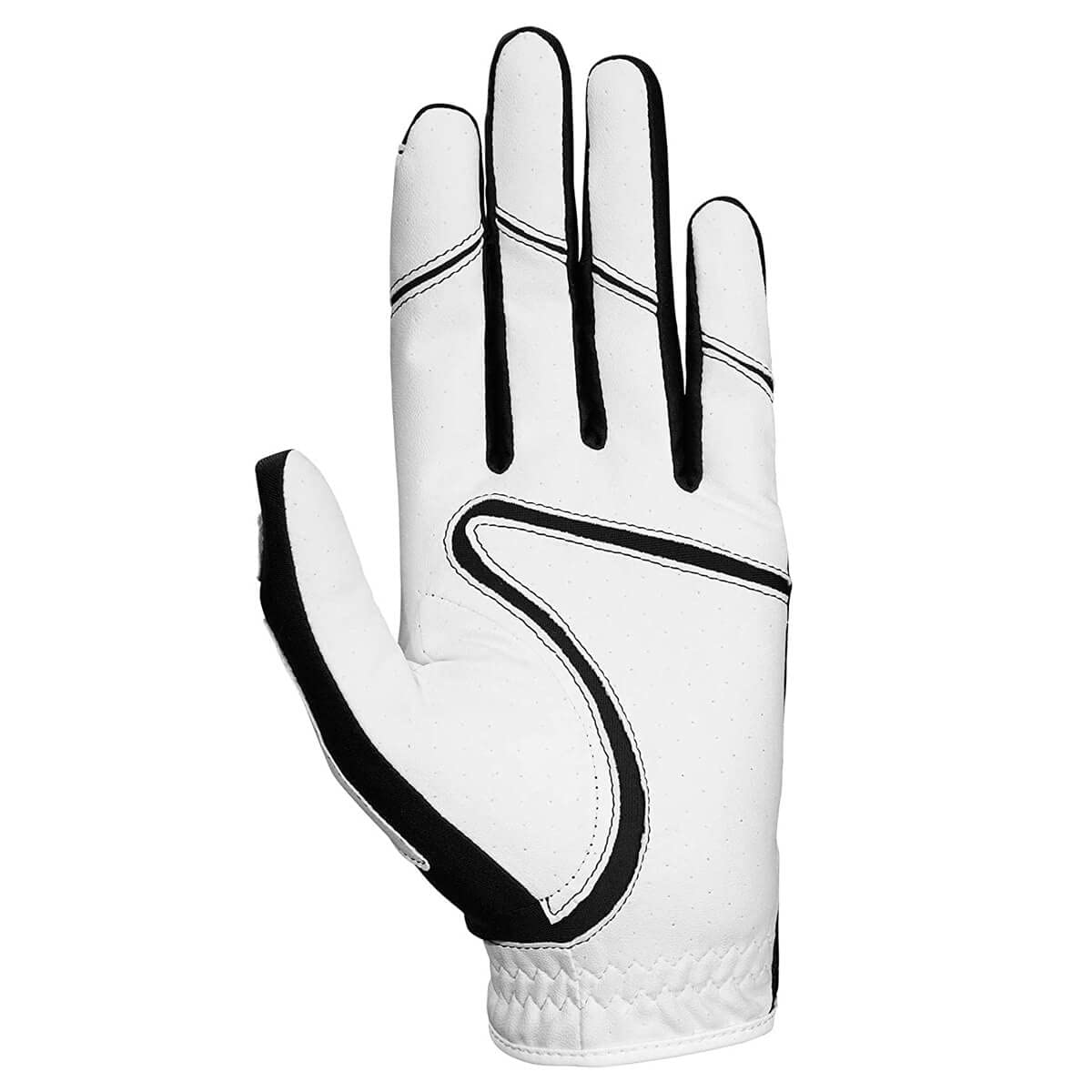 Callaway Opti Fit Women's Golf Gloves - Breathable & Flexible One Size White Golfing Glove for Ladies - Perfect for Driving Range, Tournament Play & Outdoor Sports