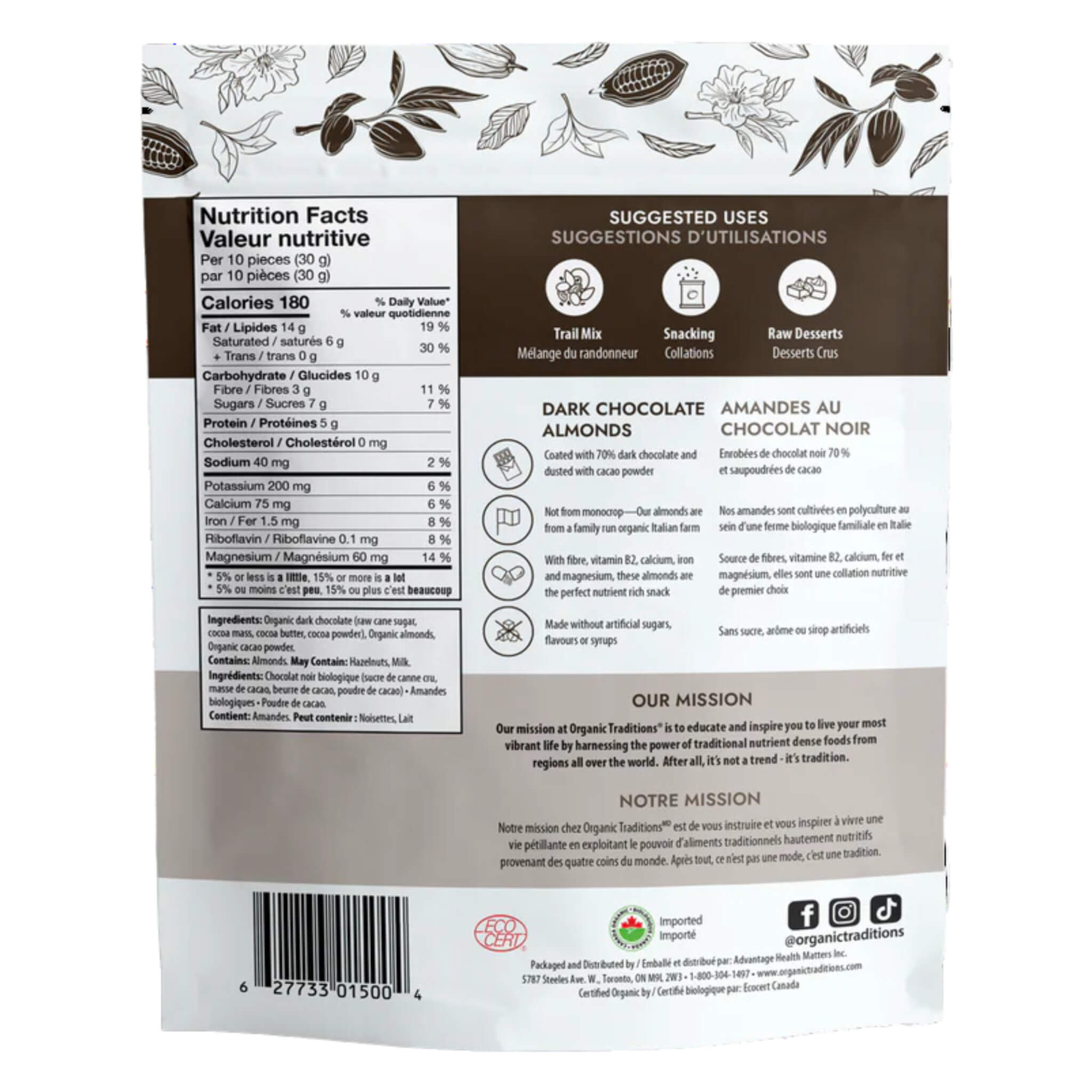 Premium Dark Chocolate Covered Almonds - Gourmet Snack for Gifting, Parties & Healthy Desserts | Vegan, Gluten-Free & Non-GMO | Perfect for Holidays, Office Treats & Weight Loss Diets