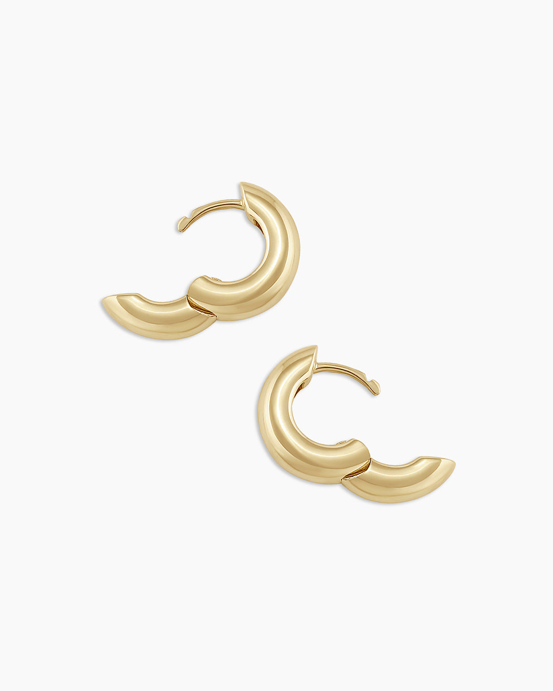 14K Gold Huggie Hoop Earrings for Women - Minimalist Small Hoops for Everyday Wear & Special Occasions