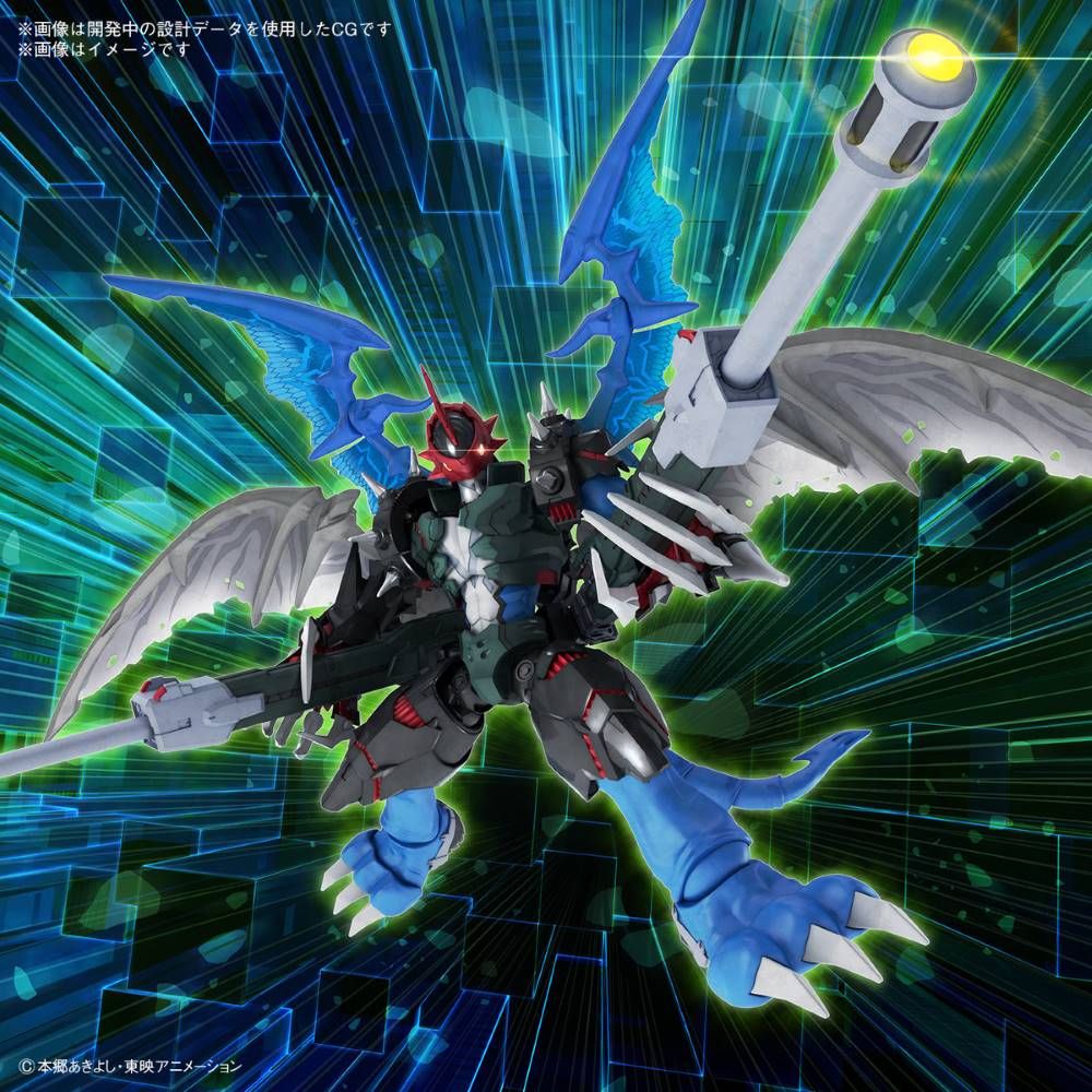Figure Rise Standard Digimon Adventure 02 Paildramon (Amplified) Model Kit - Build & Display for Anime Fans & Collectors - Perfect for Home Decoration, Gifts & DIY Projects
