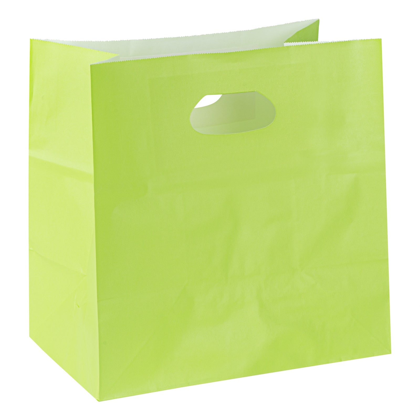 Eco-Friendly Rectangle Paper Take Out Bags with Handles - 11