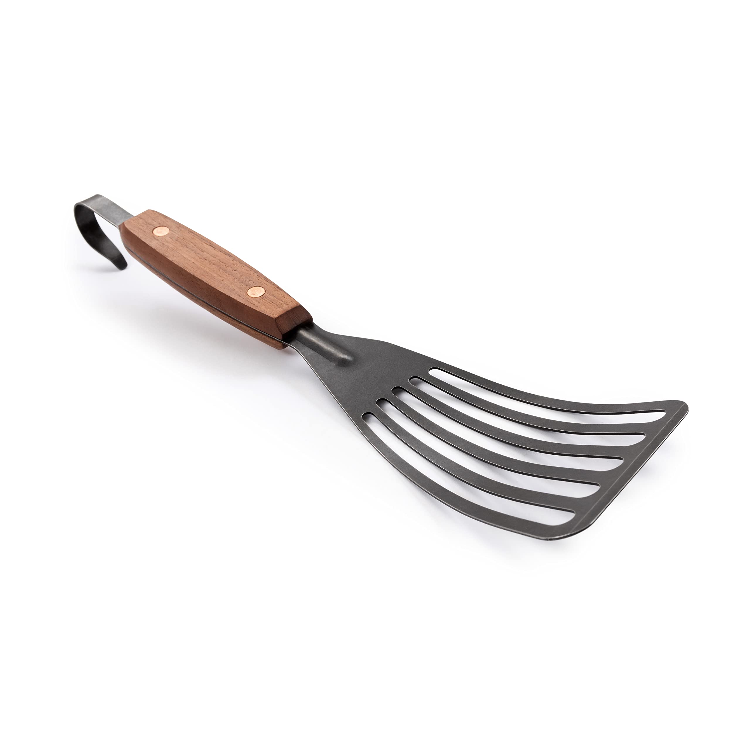 Barebones Cowboy Grill Fish Spatula - Heavy Duty Stainless Steel BBQ Spatula for Grilling Fish, Burgers & Seafood - Perfect for Outdoor Cooking, Camping & Backyard BBQs