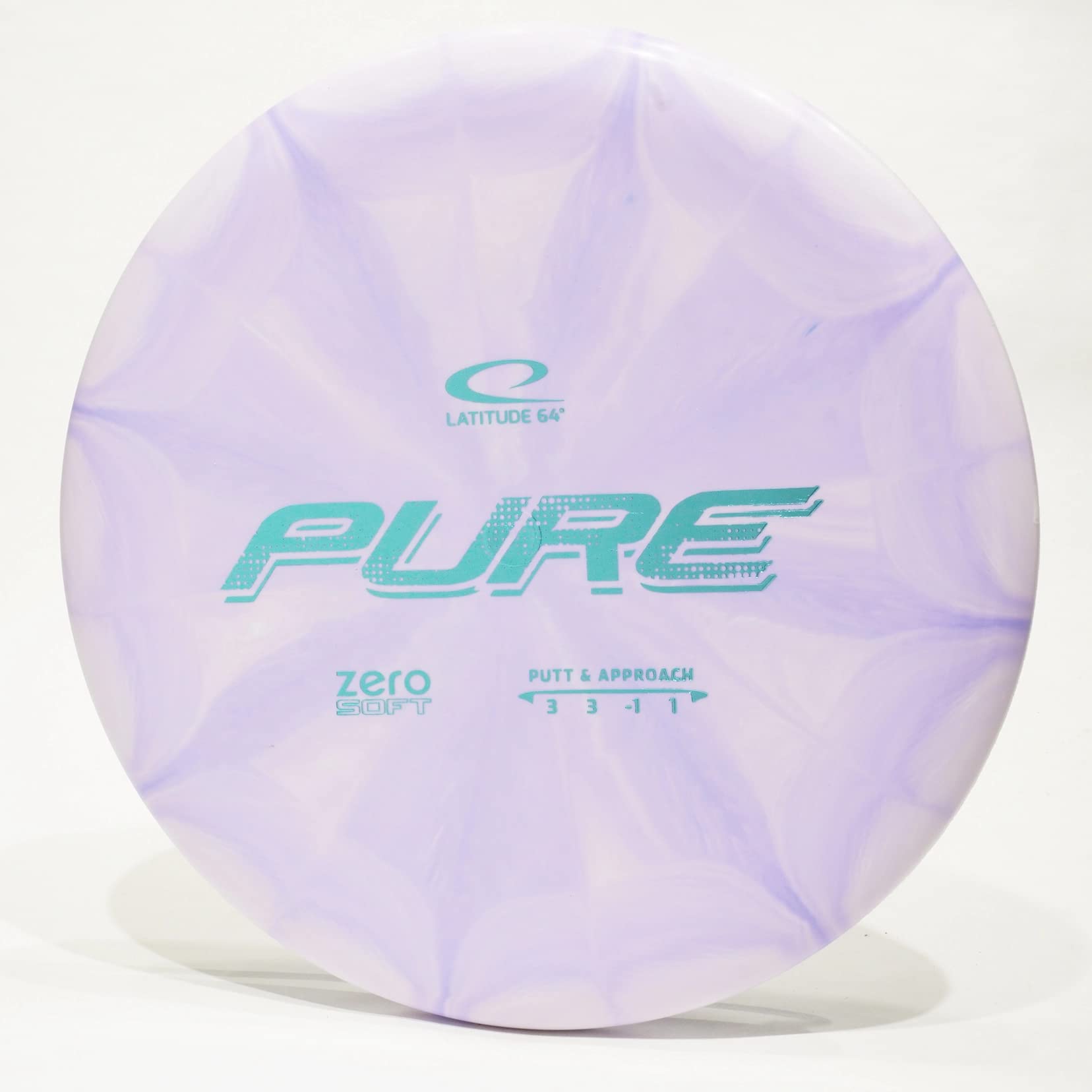 Latitude 64 Pure (Zero Soft) Putter & Approach Golf Disc - Choose Your Color & Weight | Perfect for Putting Practice & Short Game Accuracy | Stamp & Exact Color May Vary