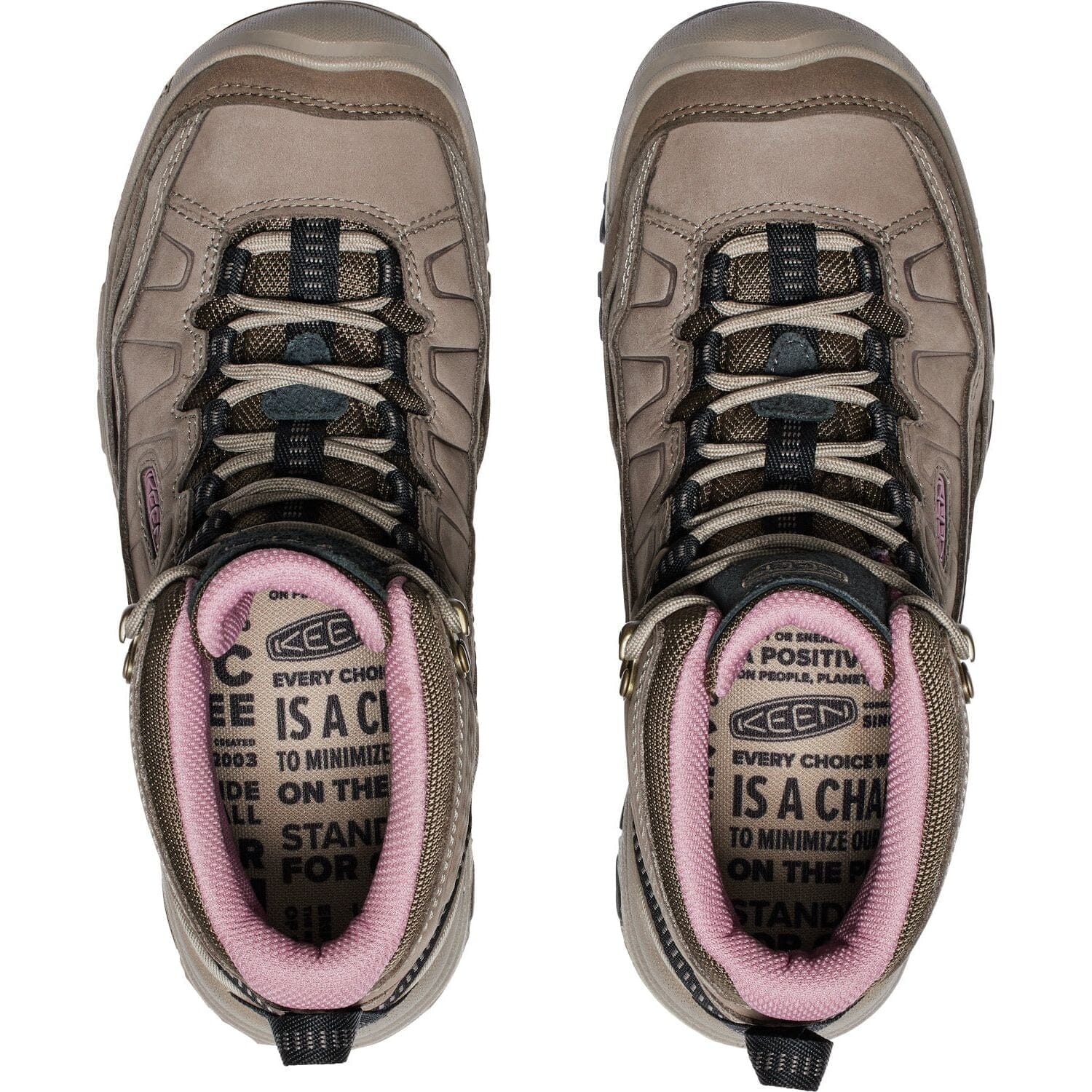 KEEN TARGHEE IV Waterproof Hiking Boots for Women - Medium & Wide Width - Trail & Outdoor Adventure Footwear