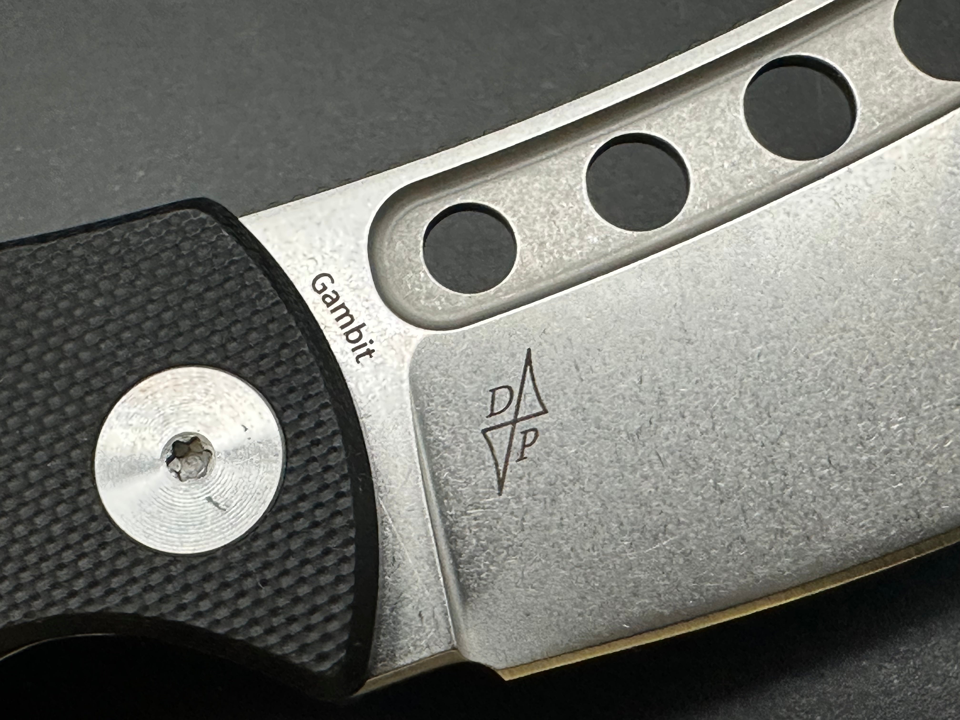 Shieldon Gambit Tactical Folding Knife - Black G10 Handle with 154CM Stainless Steel Blade - Perfect for Outdoor Camping, Hunting, and Everyday Carry (EDC)