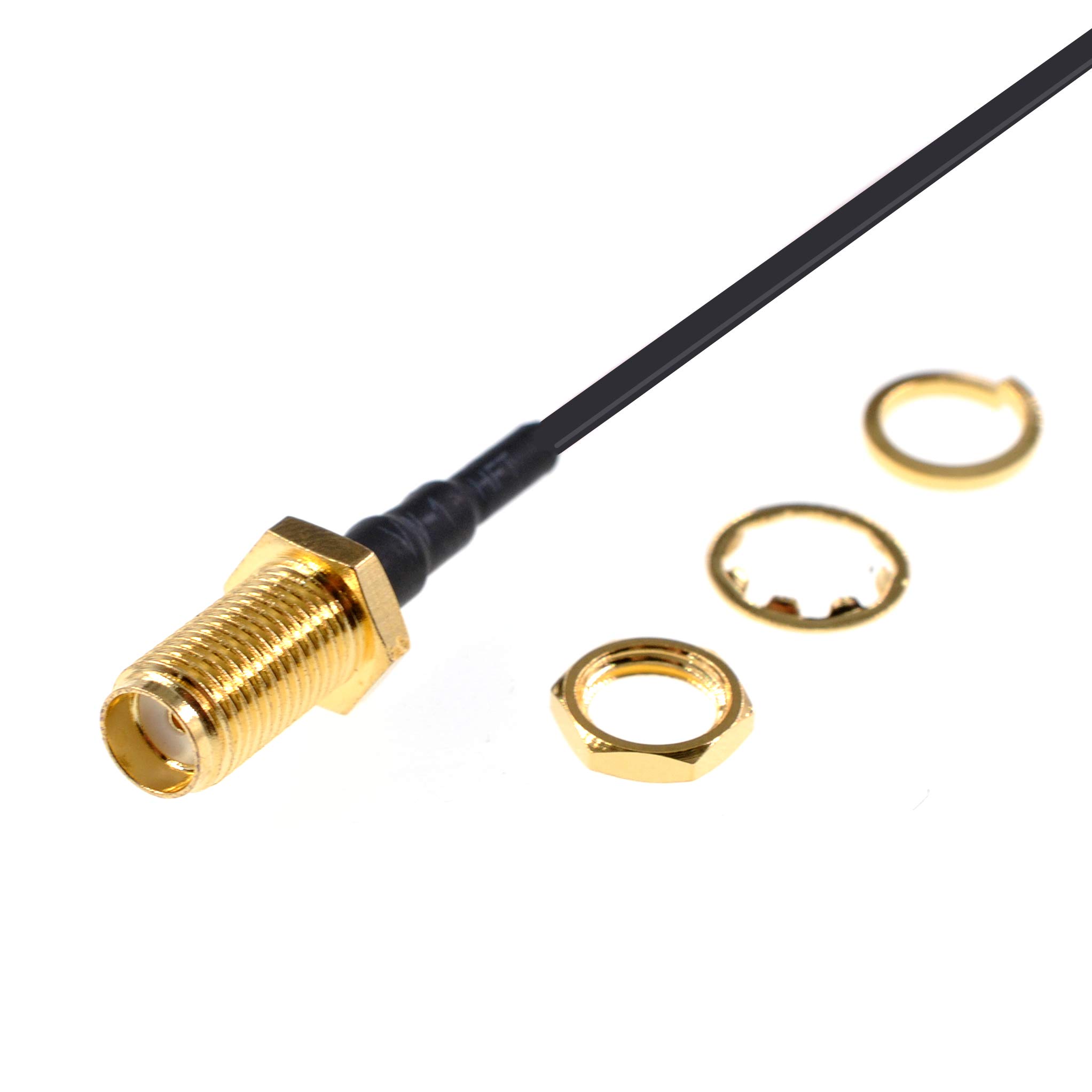 5pcs IPEX U.fl to SMA Female RF Extension Cable 5cm/1.9