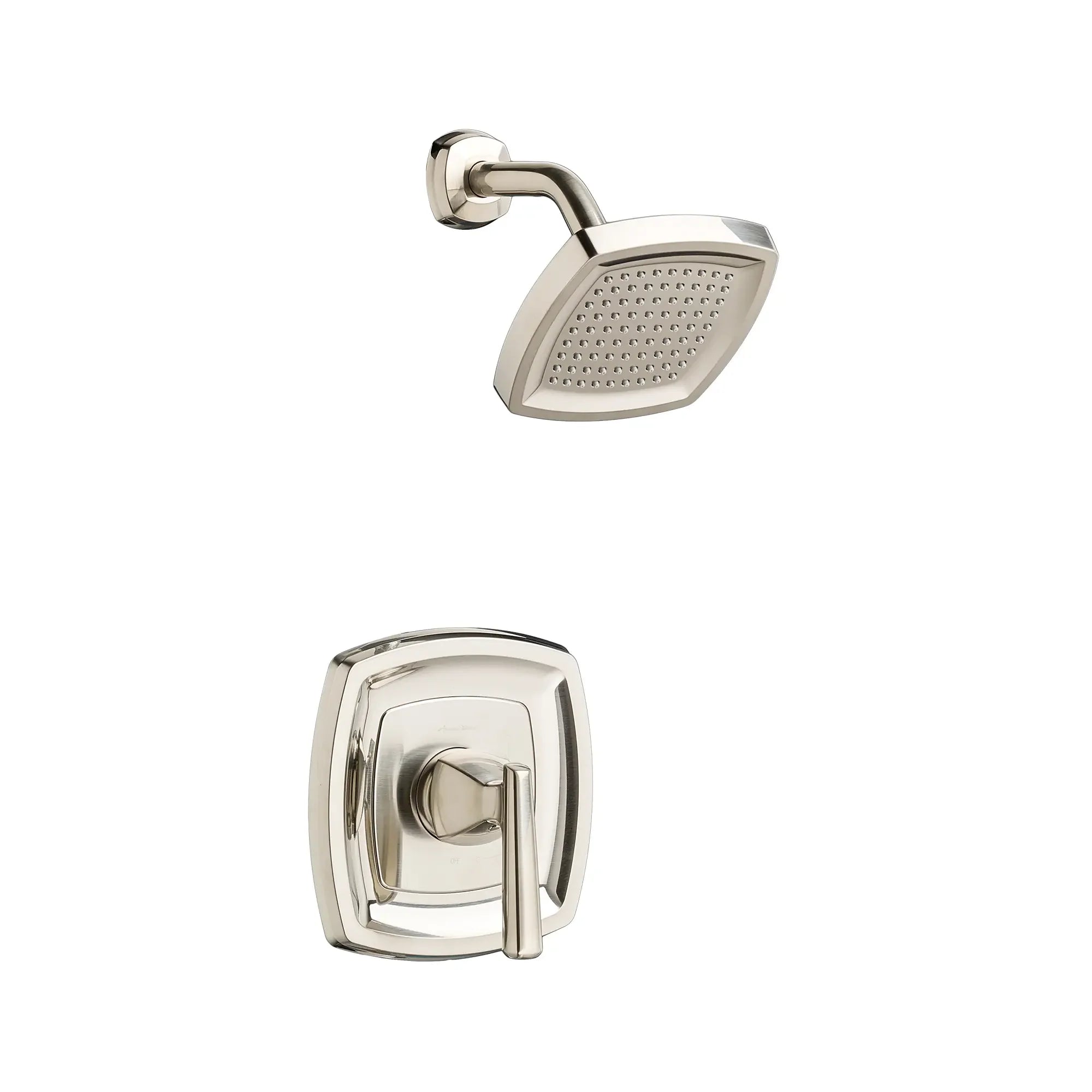 Edgemere® 1.8 GPM Water Saving Shower Trim Kit with Double Ceramic Pressure Balance Cartridge & Lever Handle - Perfect for Eco-Friendly Bathrooms & Water Conservation Homes