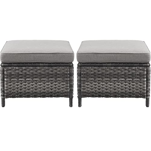 Grey Wicker / Grey Cushion