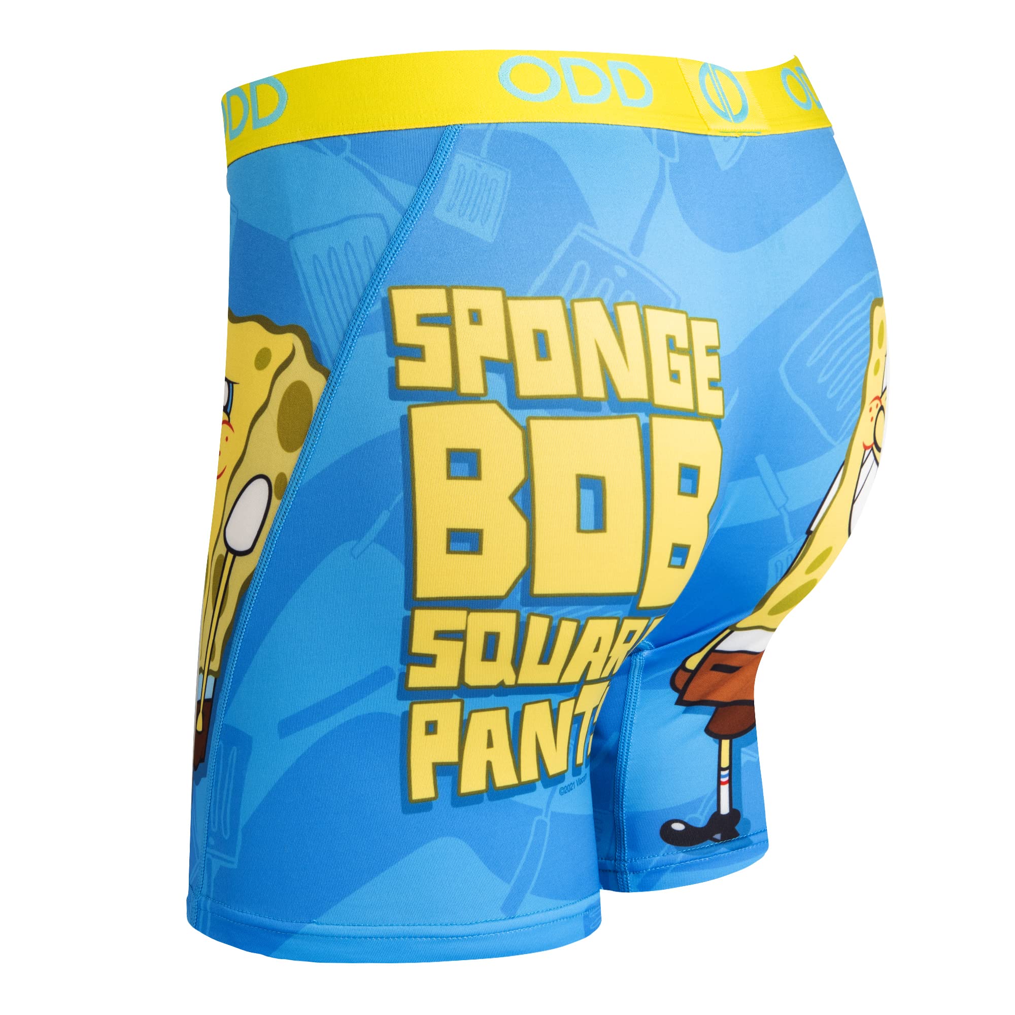 Funny SpongeBob Men's Boxer Briefs - Nickelodeon Cartoon Novelty Underwear for Comfort & Style - Perfect for Gifts, Cosplay, and Everyday Wear