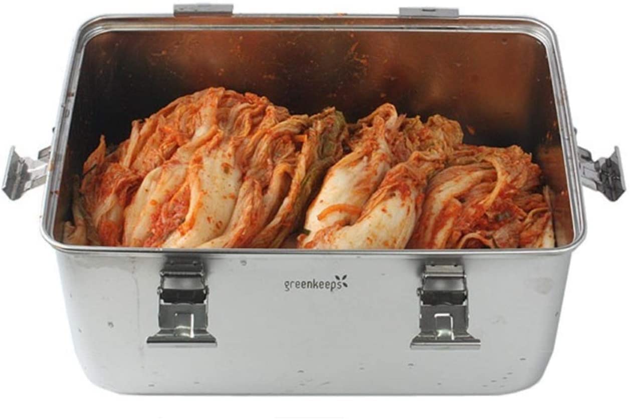 Greenkeeps 11.5L (389 Oz) Airtight Food Storage Container - Premium Stainless Steel Kitchen Organizer with Secure Lid | Perfect for Meal Prep, Pantry Organization & Bulk Food Storage