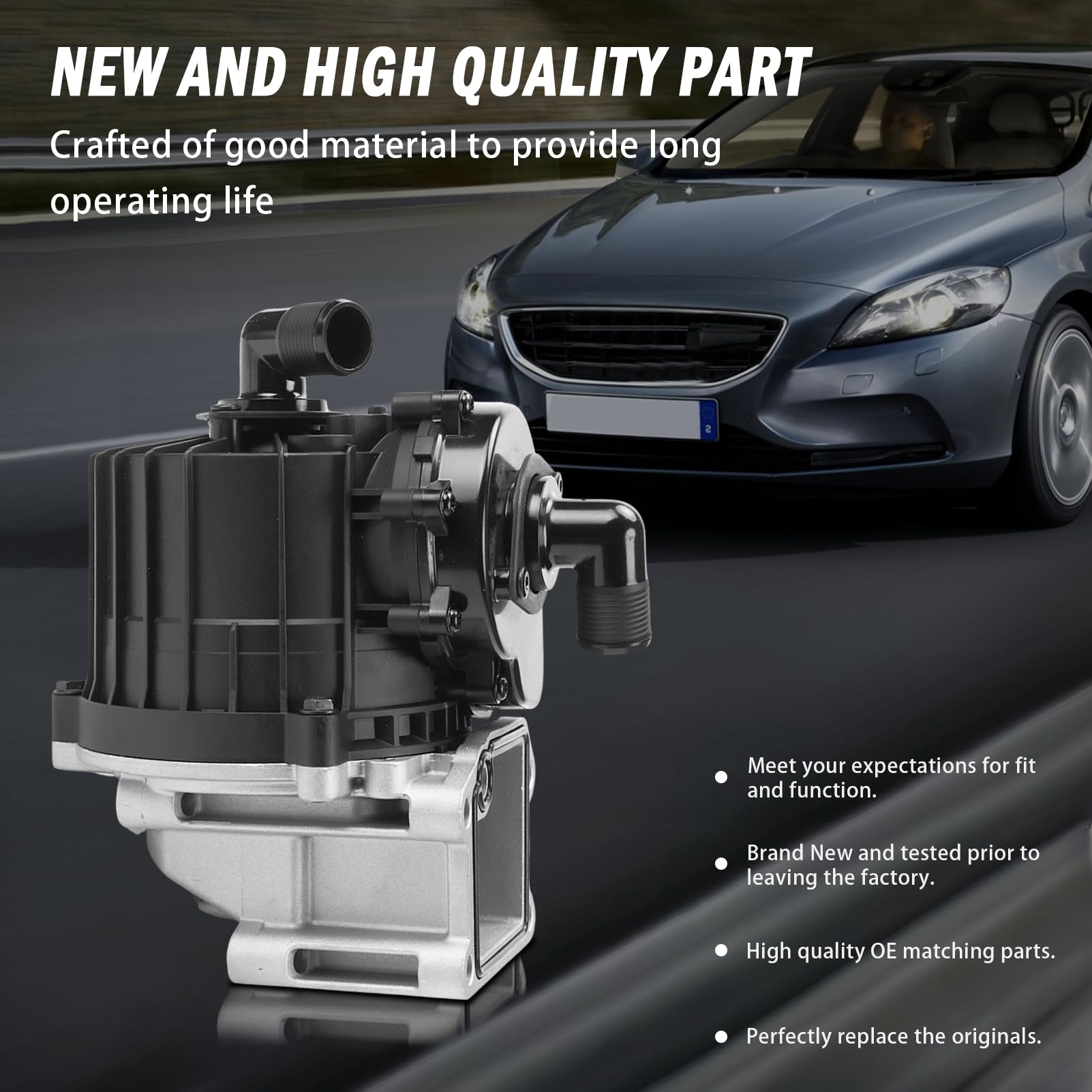 High-Quality Crankcase Ventilation Oil Separator with Gasket - Compatible with 2008-2014 Volvo Mack D13 D16 MP8 Engine - Replaces 21122541 & 20499419 - Perfect for Engine Maintenance & Performance Enhancement