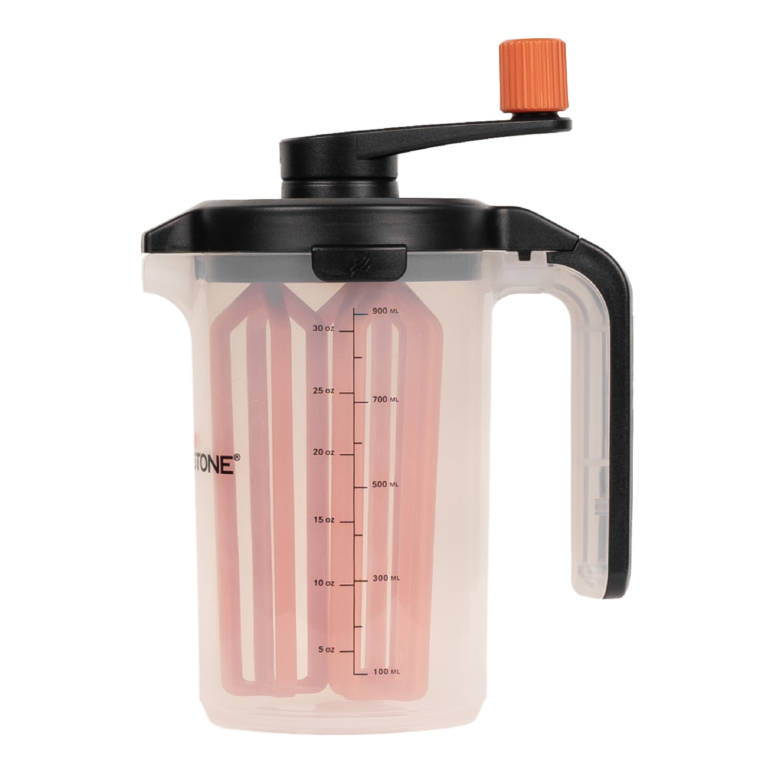 Stir & Pour Mixer - Electric Handheld Blender for Smoothies, Sauces & Baking - Perfect for Kitchen, Restaurant & Bar Use