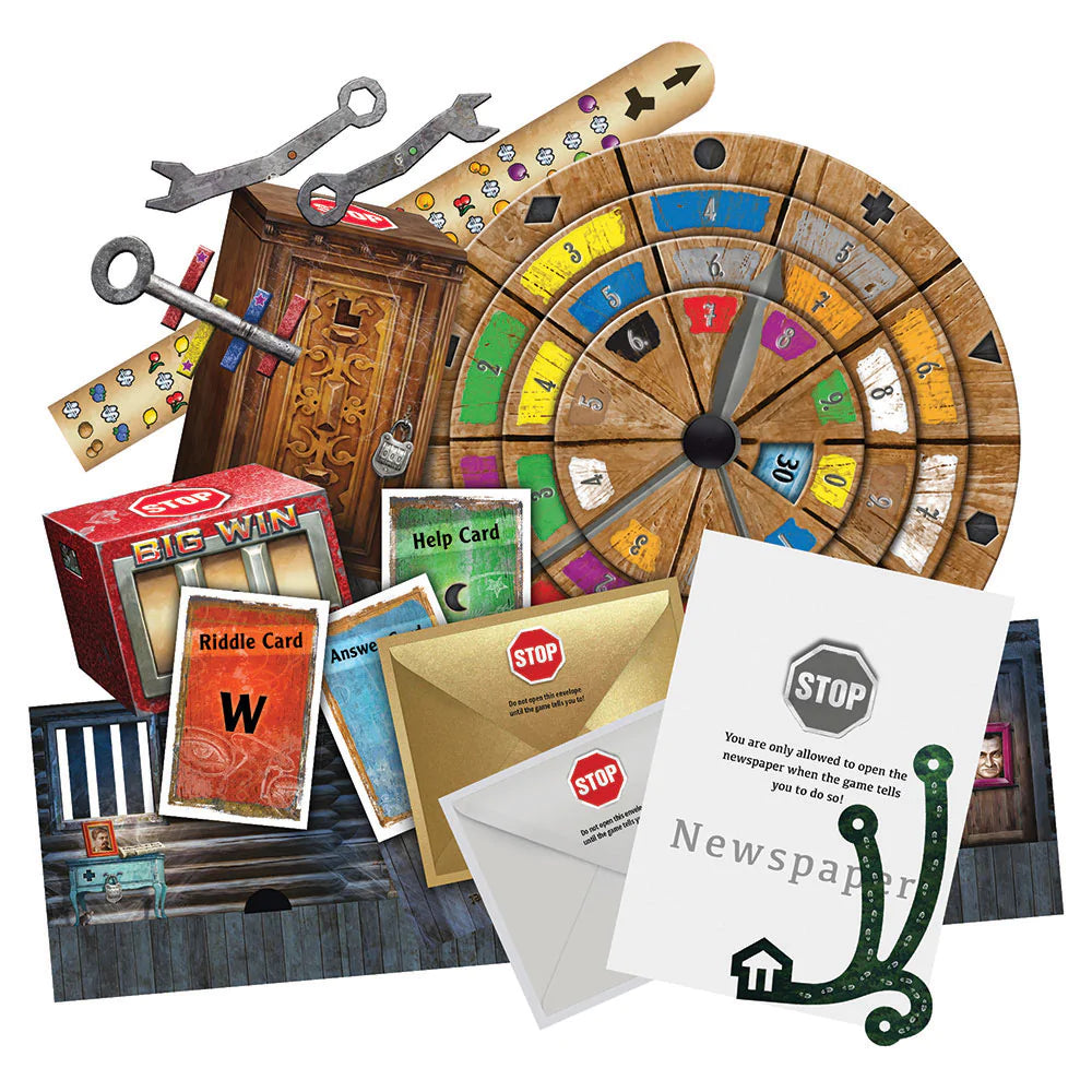 EXIT: The Game – The Return to the Abandoned Cabin | Escape Room Board Game | Family Game Night & Party Entertainment | Perfect for Team Building & Indoor Activities