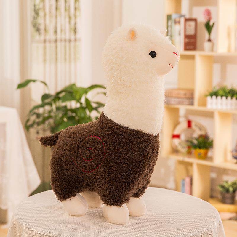 Soft and Cute Alpaca Llama Plush Toy - Kawaii Stuffed Animal for Kids, Girls, Boys - Perfect for Cuddling, Gifts, and Room Decor