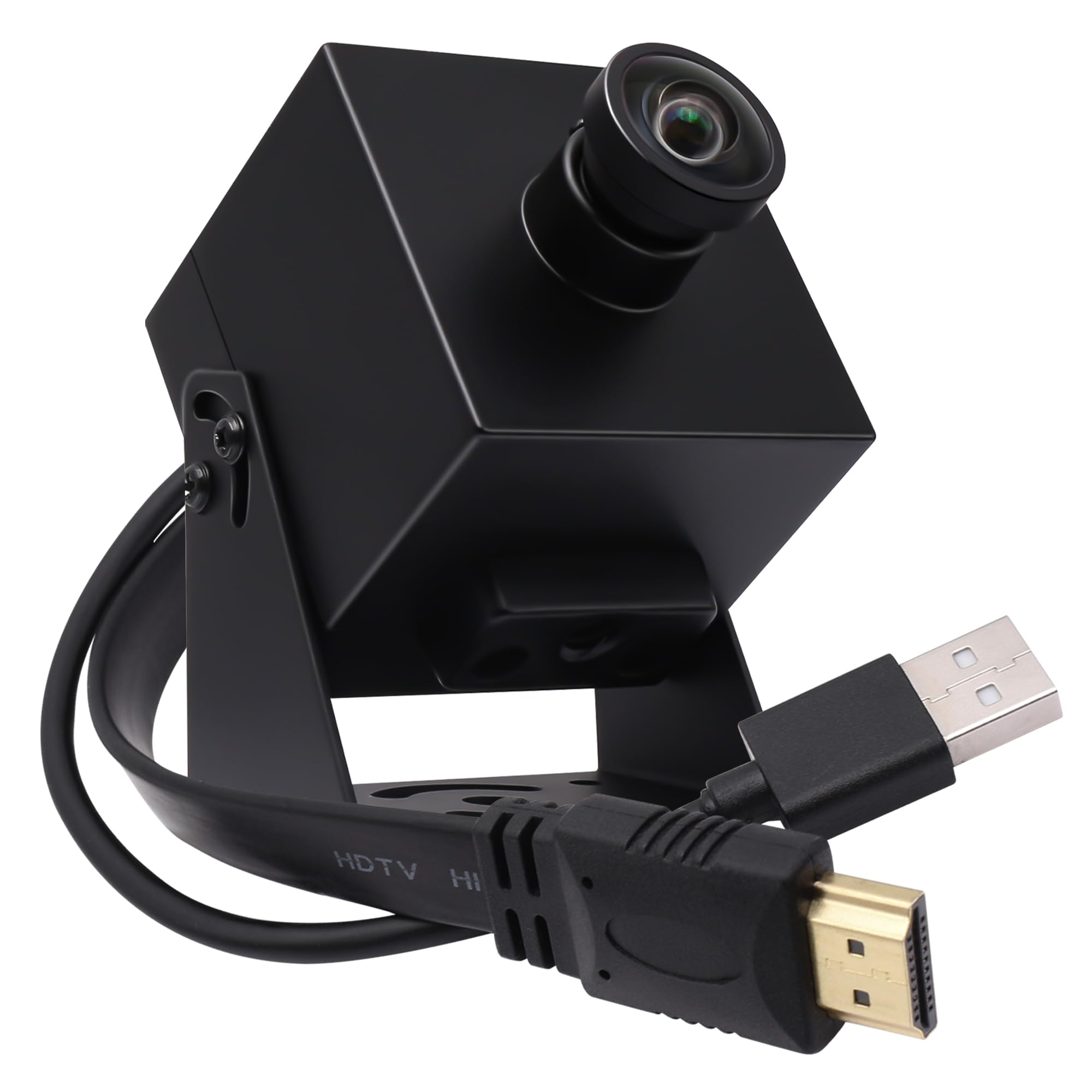 SVPRO 4K Webcam with USB & HDMI Dual Output - 8MP Ultra HD Streaming Camera for Computer, Monitor, Projector & TV | Wide Angle Lens, Distortion-Free | Supports H.265/H.264 | Ideal for Video Conferencing, Live Streaming & Home Security