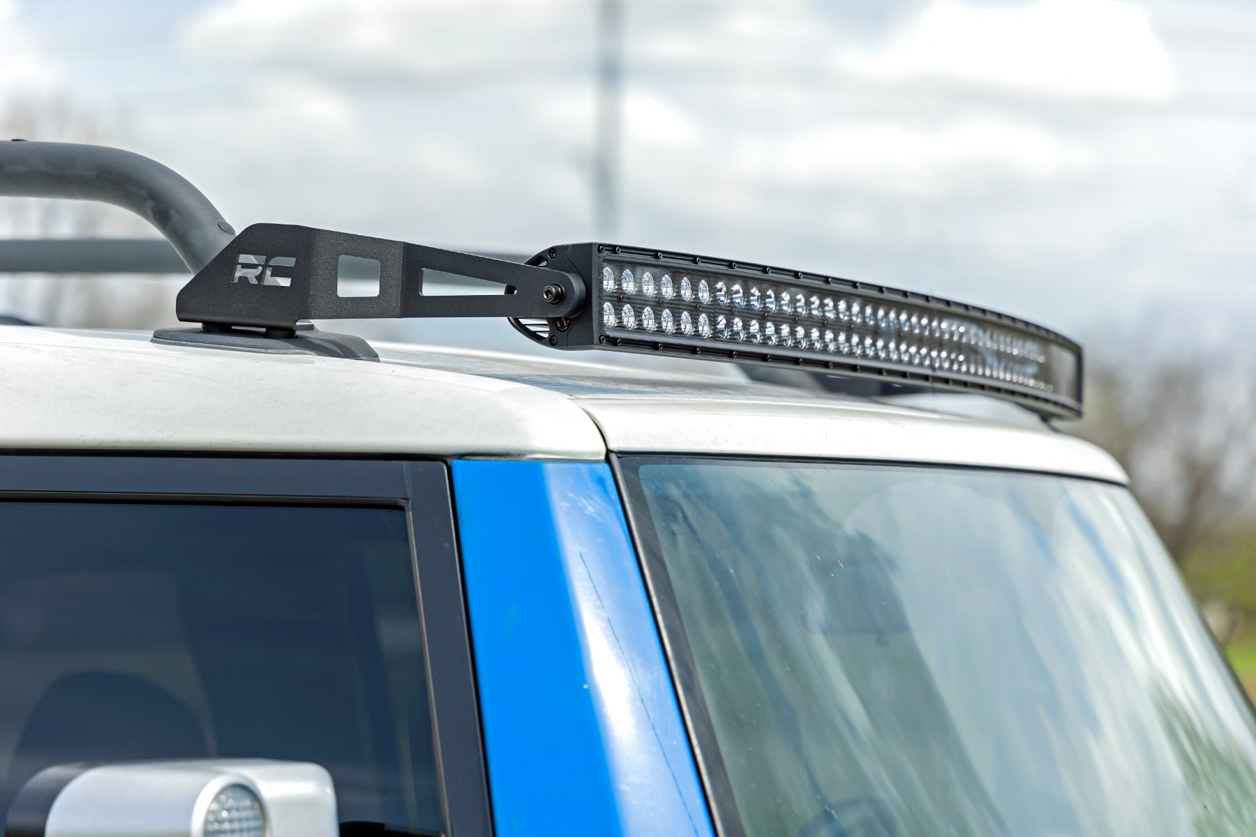 50 Inch Black Series LED Light Bar - Curved Dual Row Off-Road Lighting for Trucks, Jeeps & ATVs (72950BL) | Perfect for Night Driving, Camping & Outdoor Adventures
