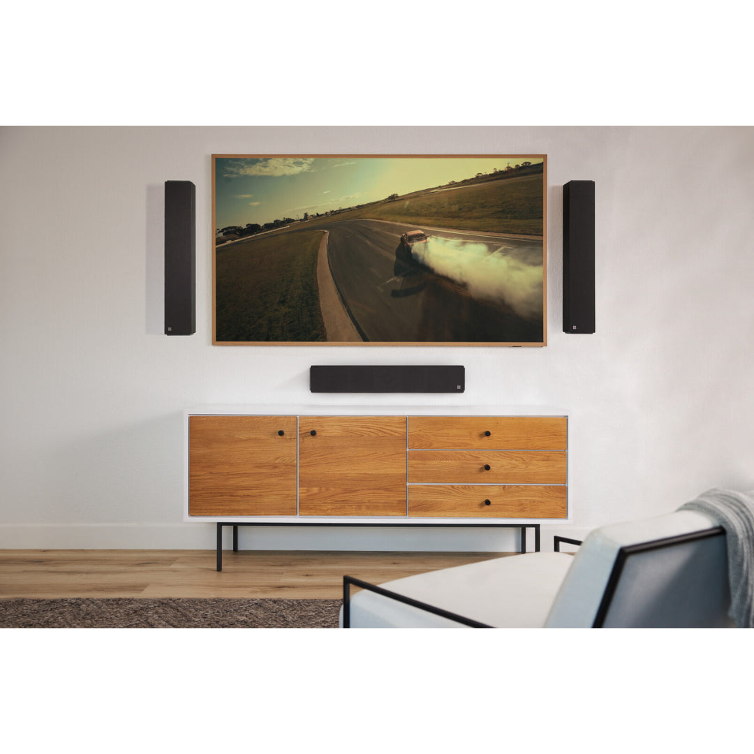 Definitive Technology Dymension DM20 Slim Center Channel Speaker - High Performance Home Theater Sound System for Movies, Music & Gaming