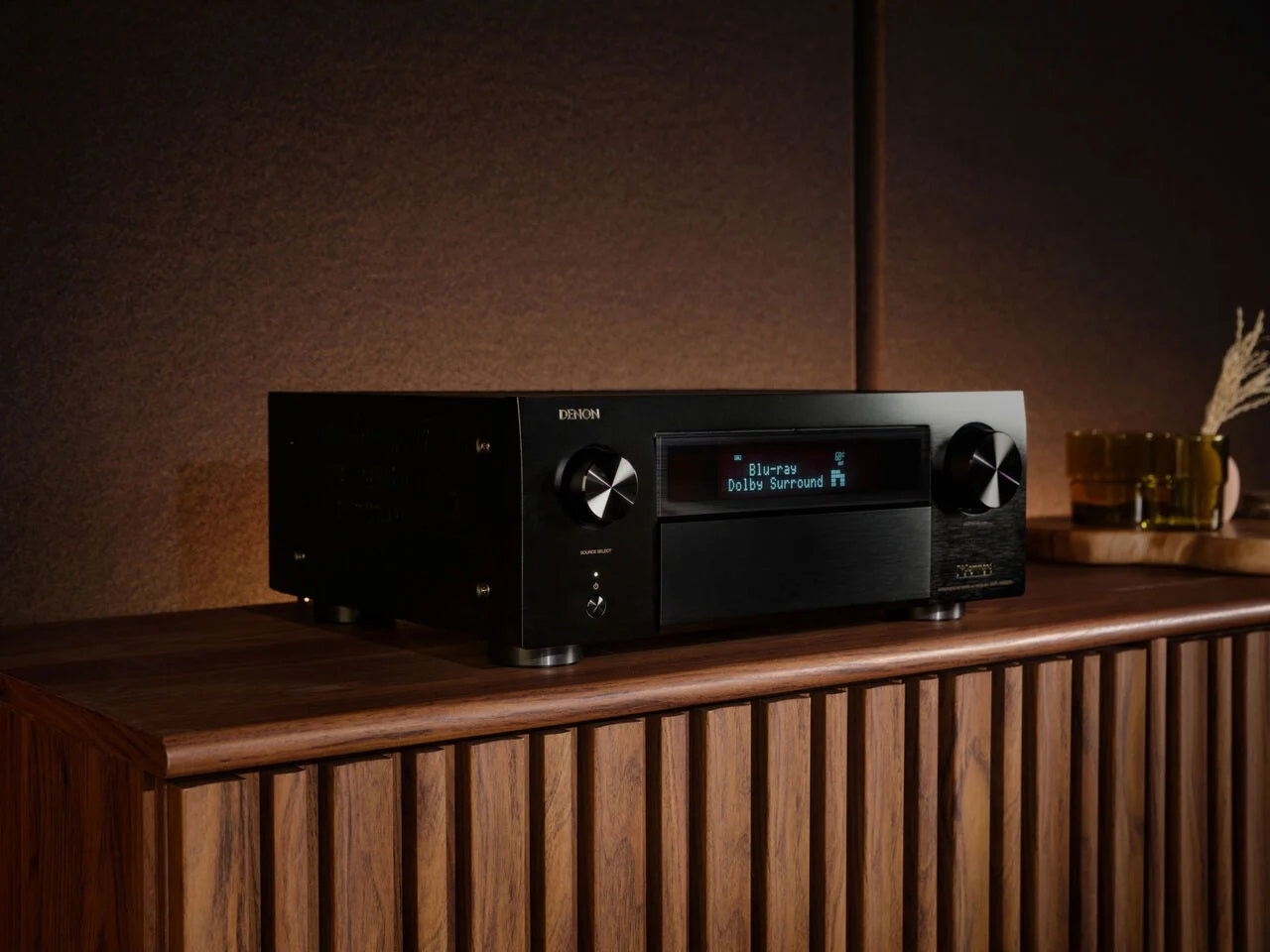 Denon AVR-X6800H 8K Ultra HD 9.4 Channel AV Receiver with Dolby Atmos, IMAX Enhanced & HEOS Built-in - Home Theater System for Movies, Music & Gaming