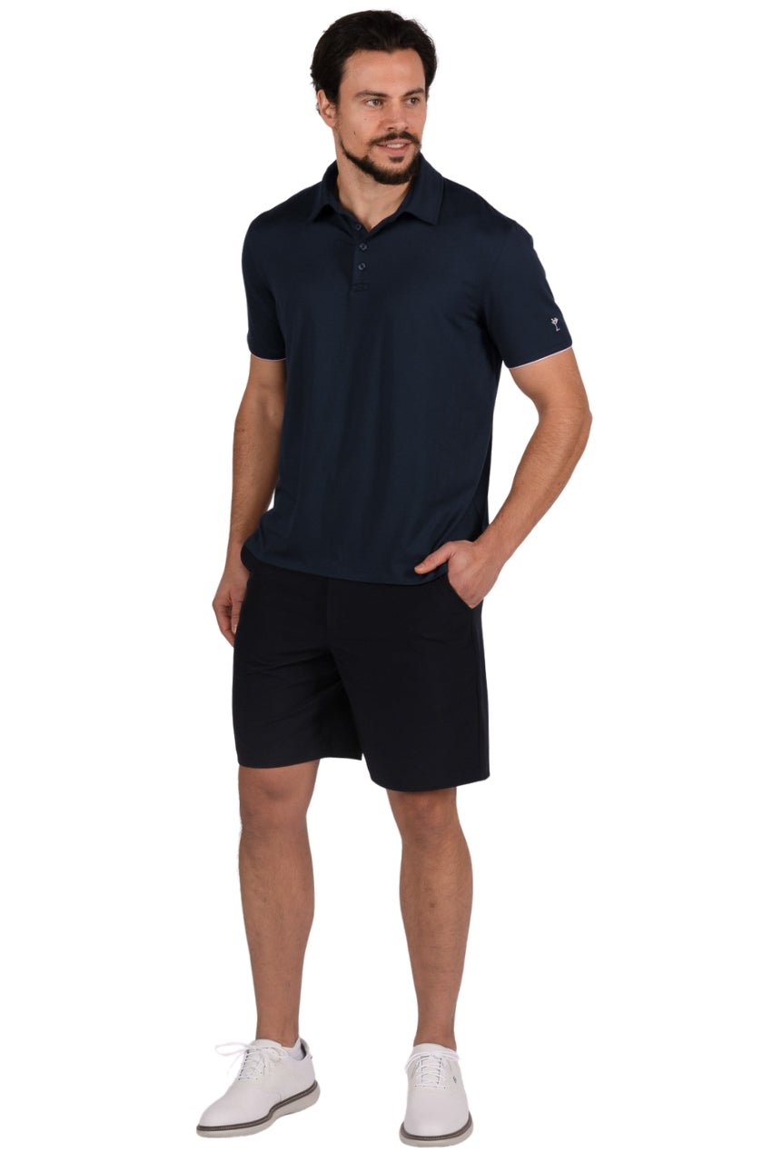 Men's Navy Performance Shorts - Quick-Dry, Lightweight & Breathable for Running, Gym & Outdoor Activities