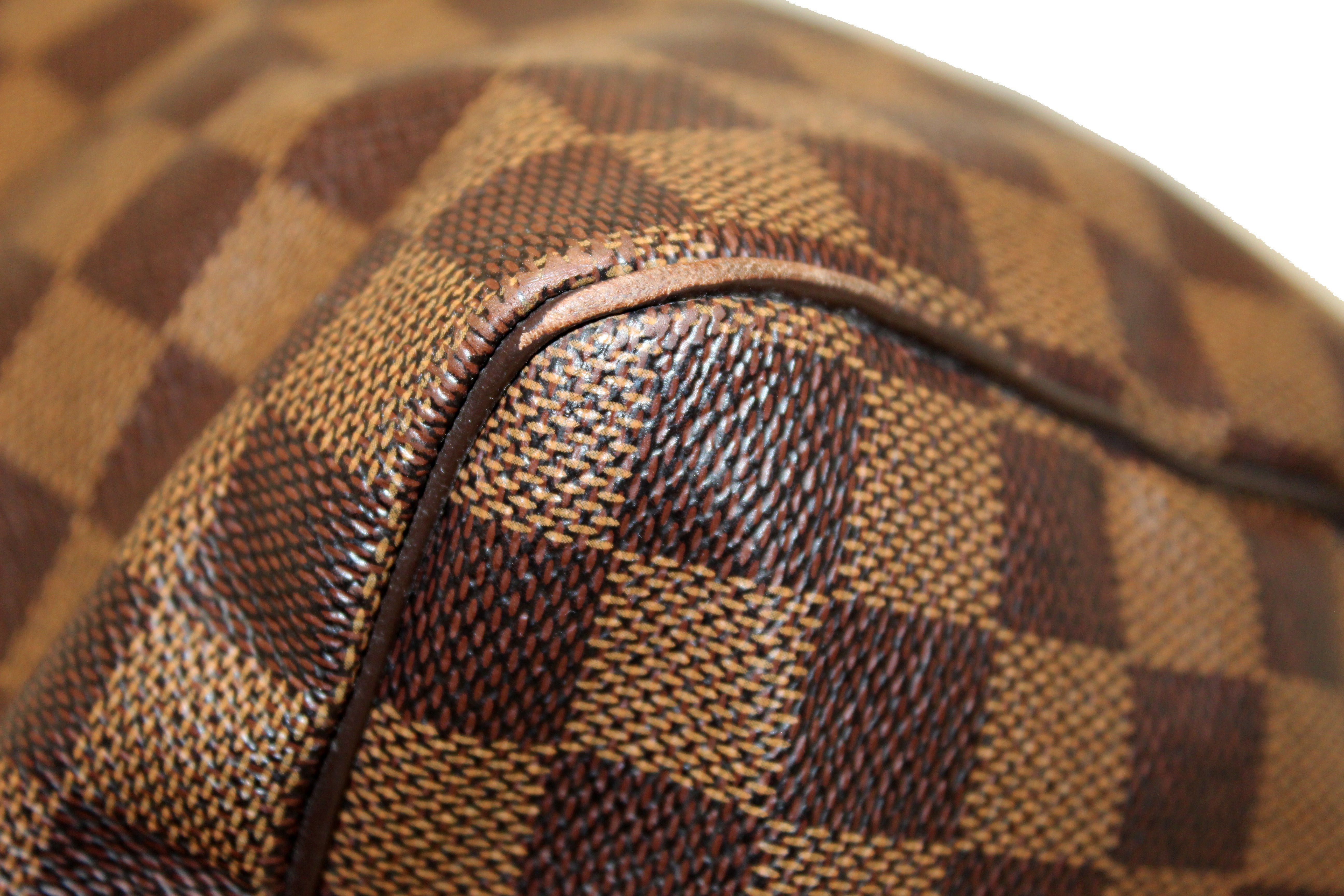 Authentic Louis Vuitton Damier Ebene Speedy 35 Handbag for Women - Luxury Designer Tote Bag with Shoulder Strap - Perfect for Travel, Work & Everyday Use