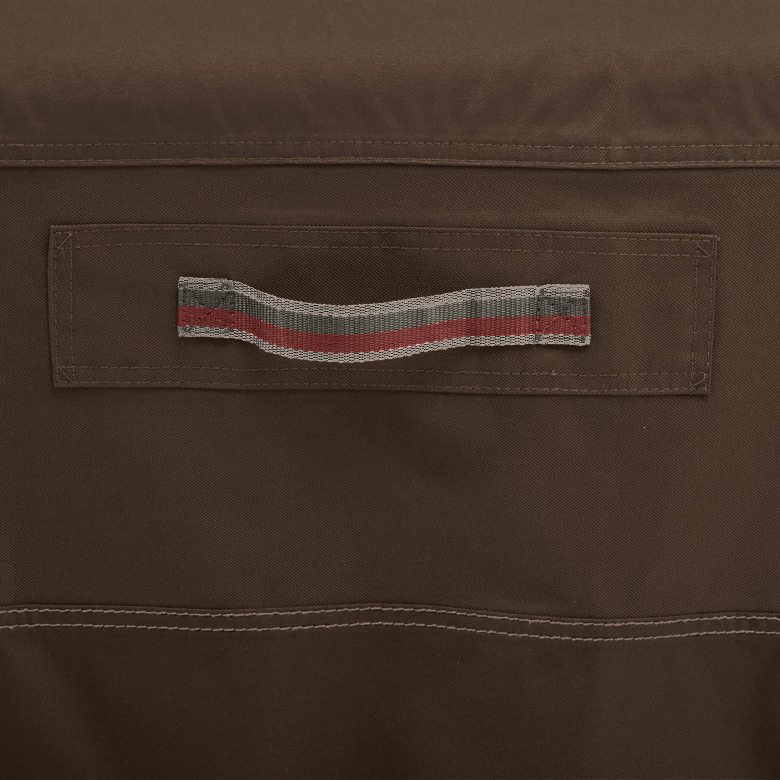 Classic Accessories Madrona Waterproof 100x80x36 Inch Dark Cocoa Patio Cover for Outdoor Furniture Protection