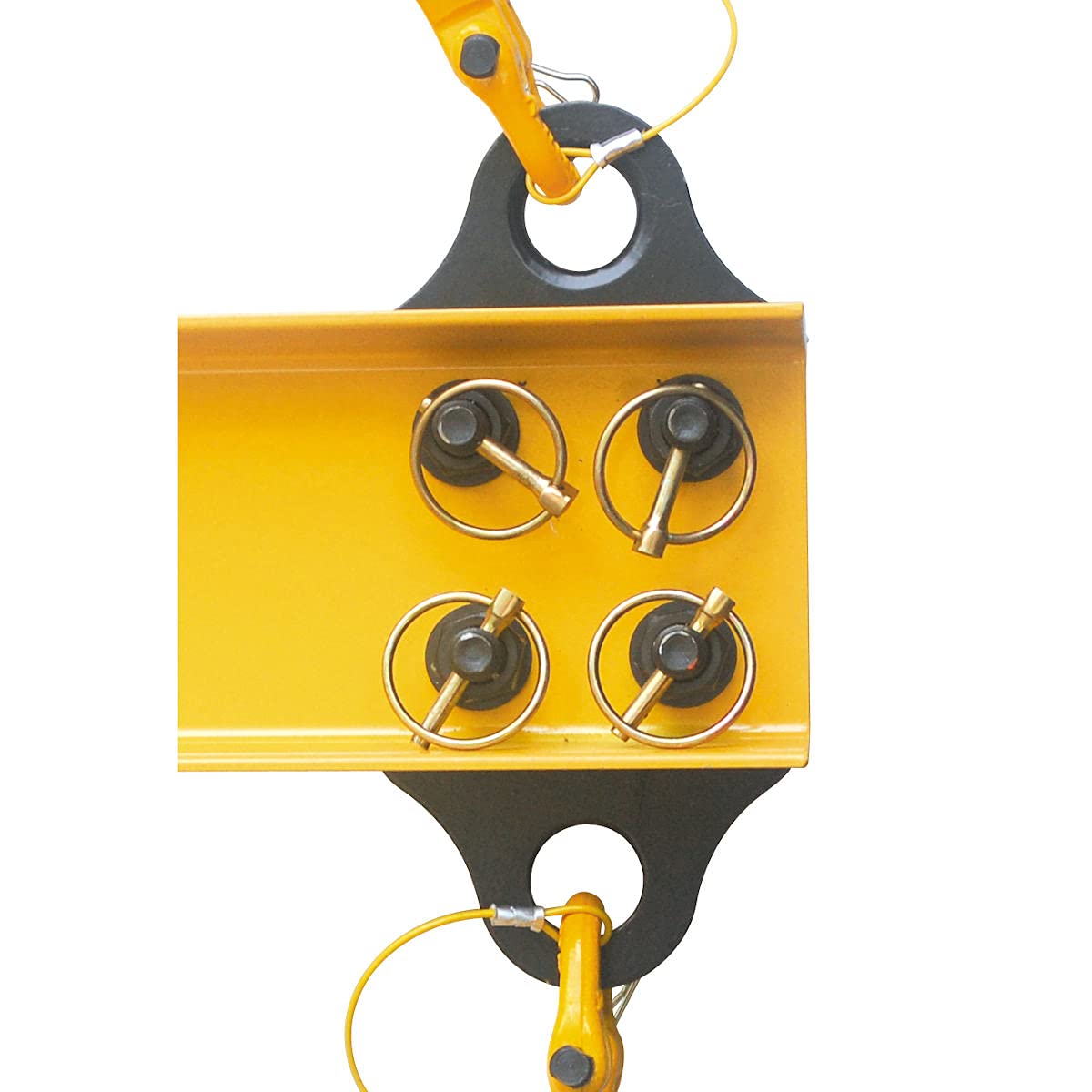 2 Ton (4400 LBS) Aluminum Spreader Lifting Beam - 4 Foot Heavy Duty Lightweight Bar for Construction, Warehouse & Automotive Lifting Applications