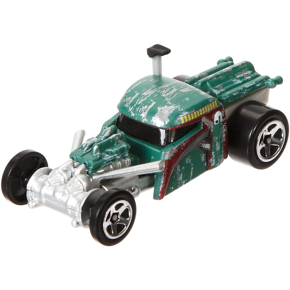Hot Wheels Star Wars Boba Fett Character Die-Cast Car - Collectible Toy Vehicle for Kids & Adults - Perfect for Play, Display & Star Wars Fans Collection