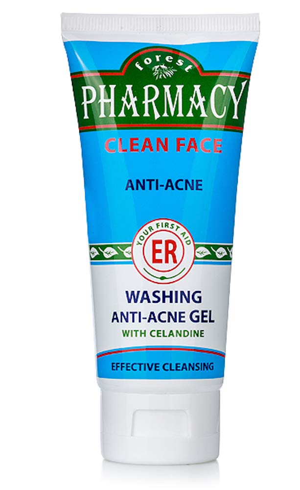 Best Anti Acne Face Wash Gel with Celandine Extract - 100ml for Oily & Acne-Prone Skin | Gentle Daily Cleanser for Clear Skin | Perfect for Teens & Adults