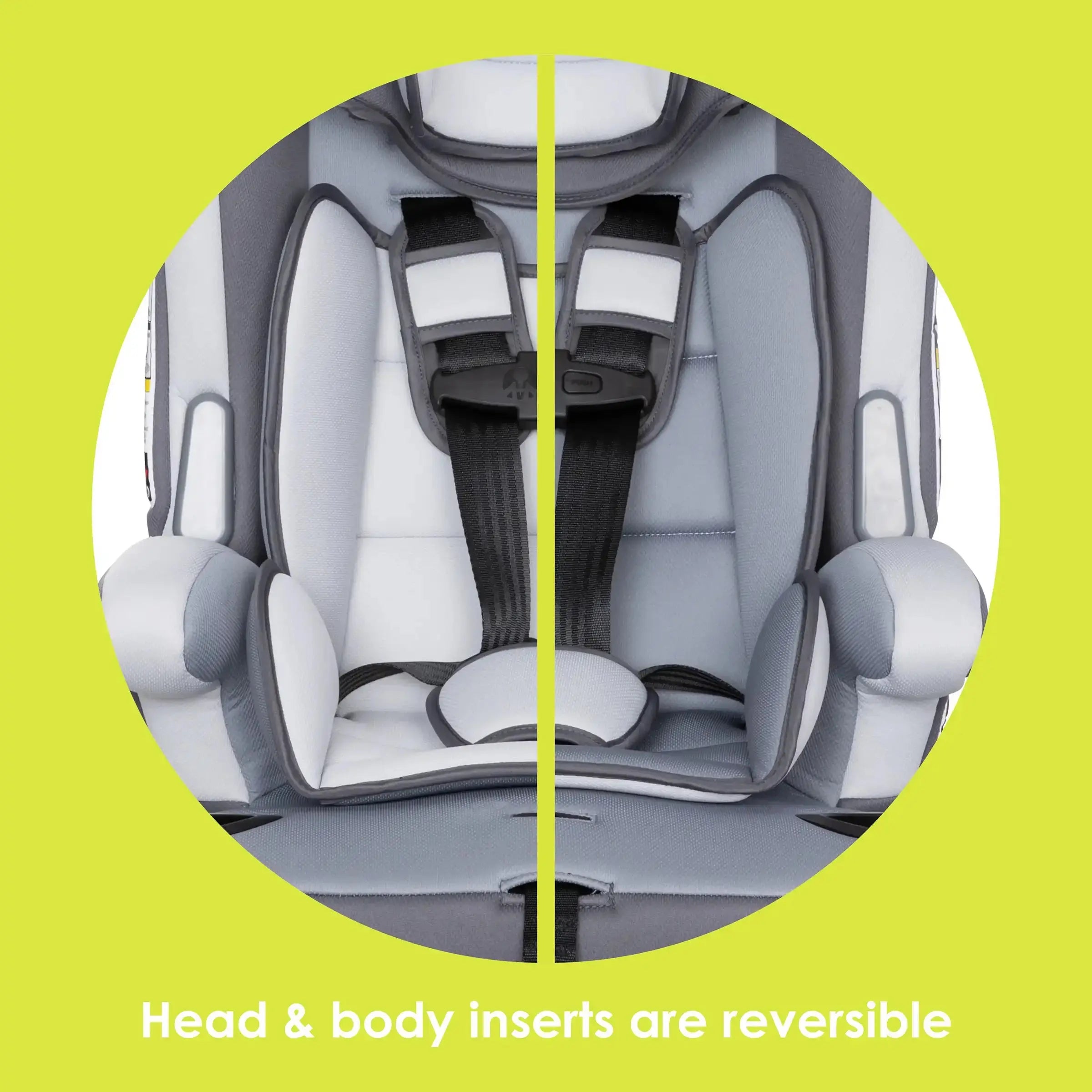Hybrid™ SI 3-in-1 Convertible Car Seat with Side Impact Protection - Desert Grey (Walmart Exclusive) | Safe for Infants, Toddlers & Big Kids | Perfect for Long Road Trips & Daily Commutes