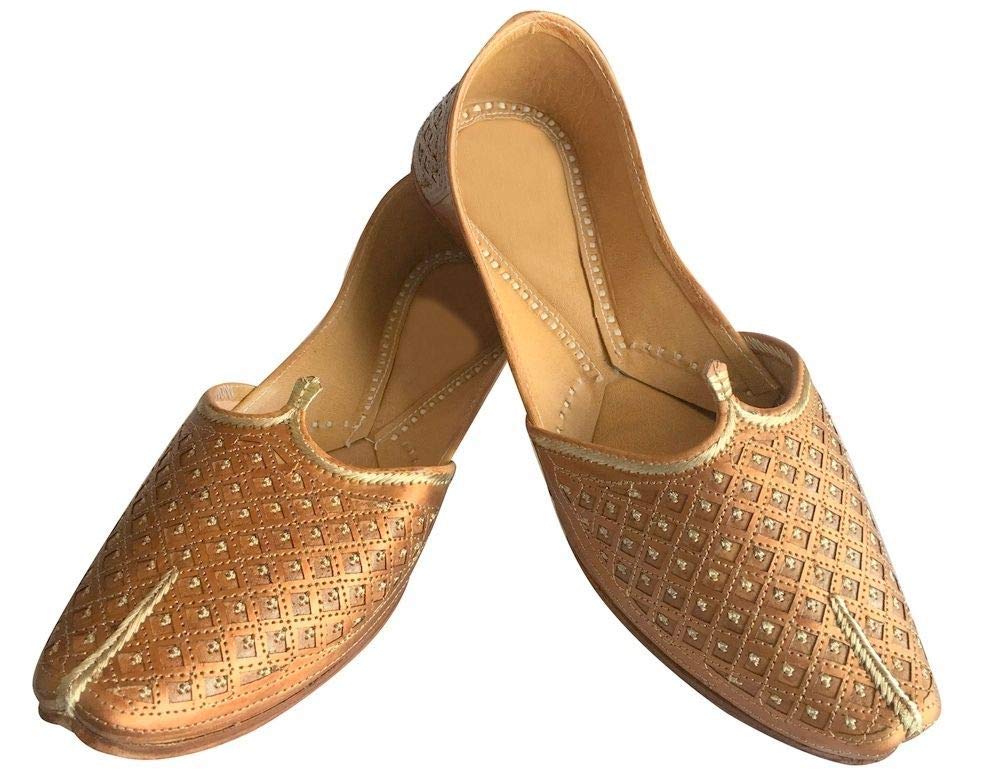 Handmade Punjabi Jutti Mojari Shoes - Traditional Khussa Bridal Wedding Sherwani Shoes for Men & Women | Perfect for Indian Weddings, Festivals & Ethnic Fashion Events