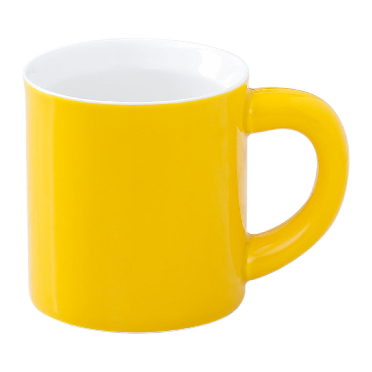 I.XXI 300ml Ceramic Coffee Mug - Yellow, Durable & Stylish Cup for Hot & Cold Drinks - Perfect for Home, Office, or Gifts