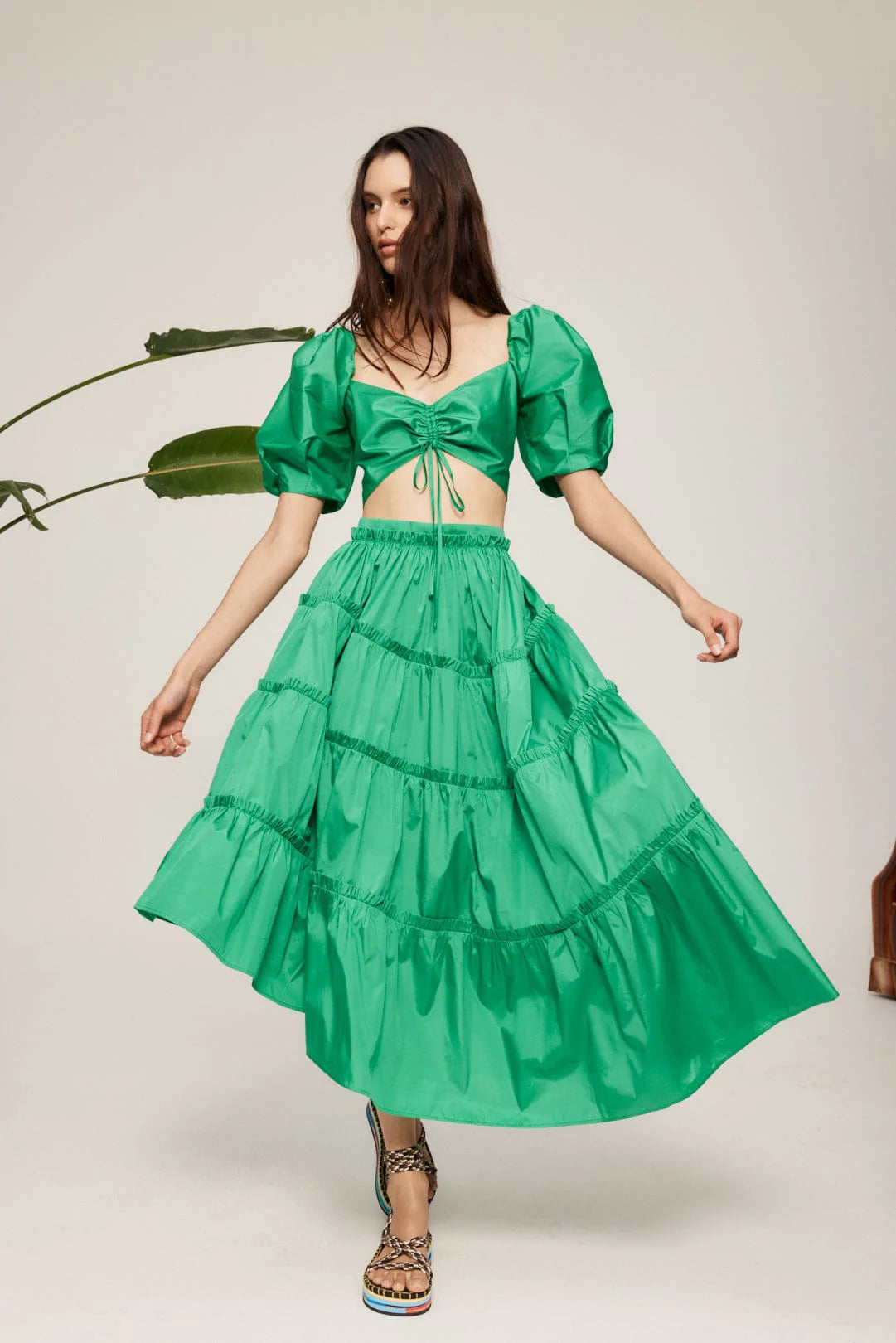 Doria Midi Skirt for Women - A-Line Flowy Summer Skirt with Pockets, Casual & Dressy Skirts for Work, Date Night & Vacation