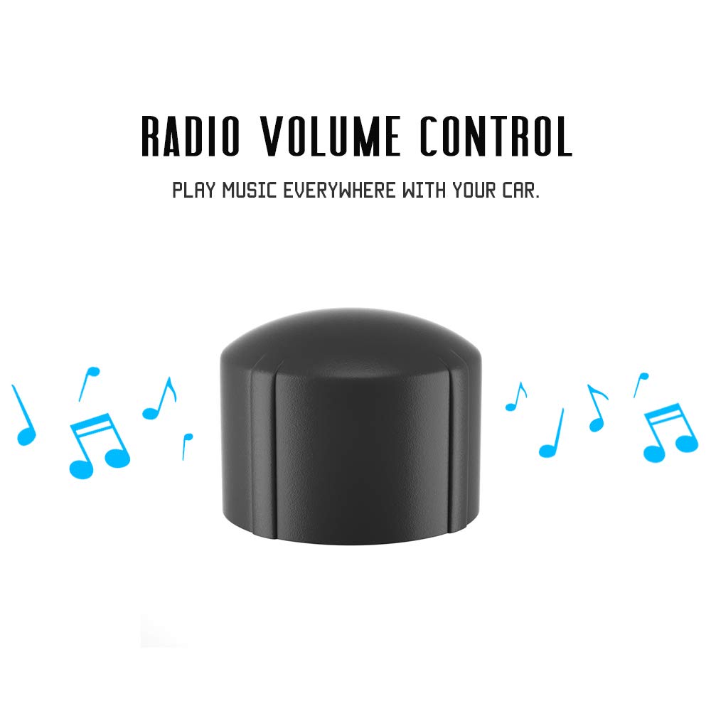 RDBS Stereo Radio Volume Control Knob Replacement (Compatible with GM 16199583 & Select GM Vehicles) - Perfect for Car Audio Repair & DIY Upgrades