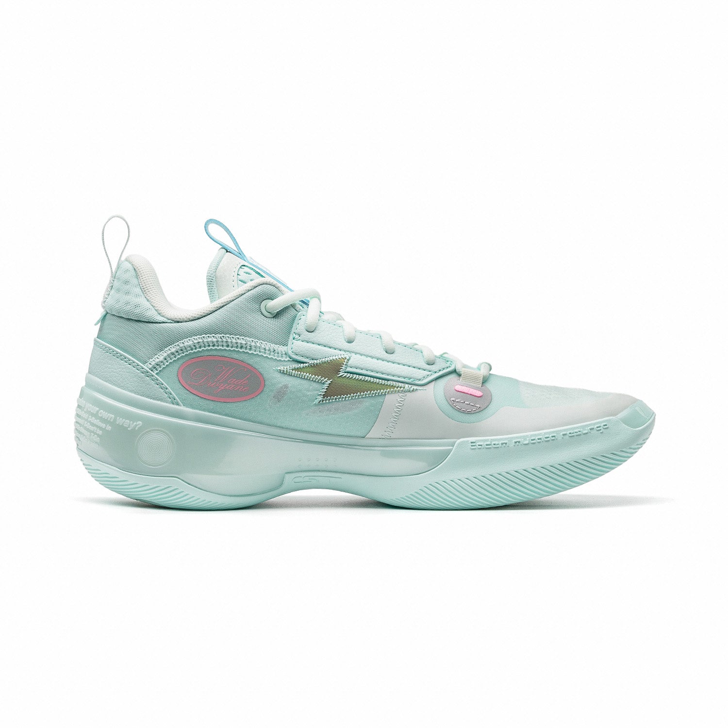 Way of Wade 10 Low Mint Basketball Shoes - Lightweight Performance Sneakers for Men | Perfect for Indoor/Outdoor Court Play & Streetwear Fashion