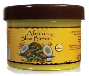 Okay African Shea Butter Creamy - 100% Pure Natural Moisturizer for Dry Skin & Hair (Pack of 6) | Perfect for Body Lotion, Face Cream & Hair Conditioning
