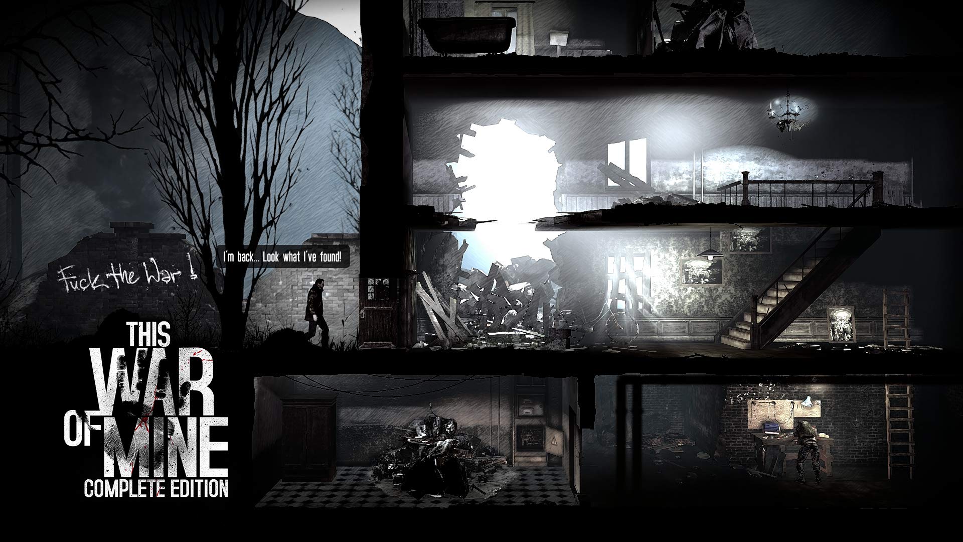 This War of Mine Complete Edition for Nintendo Switch - Survival Game with Emotional Storyline | Perfect for Home Gaming & Travel Entertainment