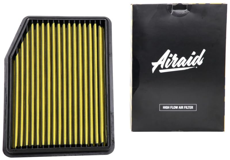 AIRAID 855-083 High Performance Replacement Air Filter for Cars & Trucks - Improves Engine Airflow & Fuel Efficiency