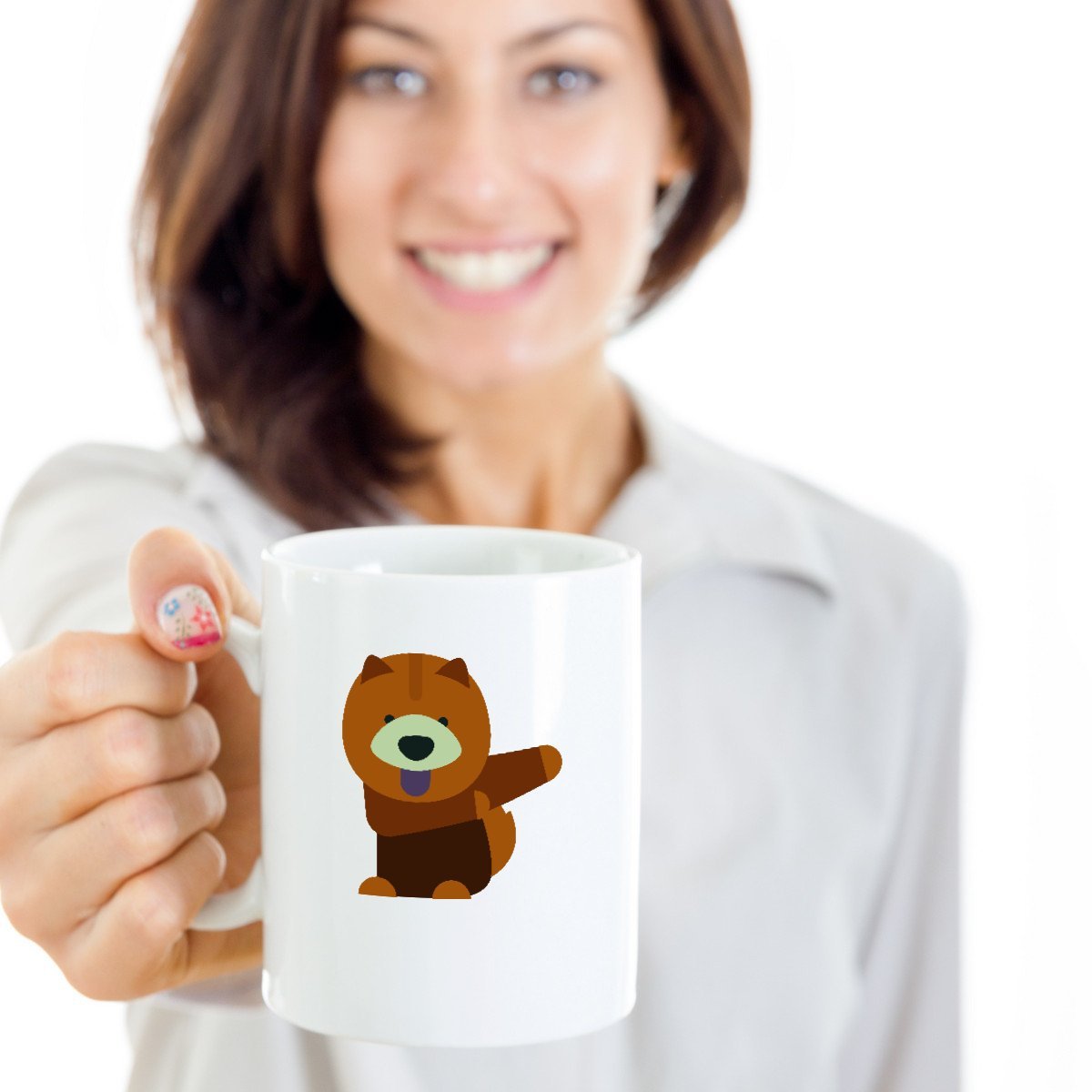 11 oz Ceramic Coffee Mug for Dog Lovers - Cute Puppy Design Gift for Small Dog Owners - Perfect for Home, Office & Gifts