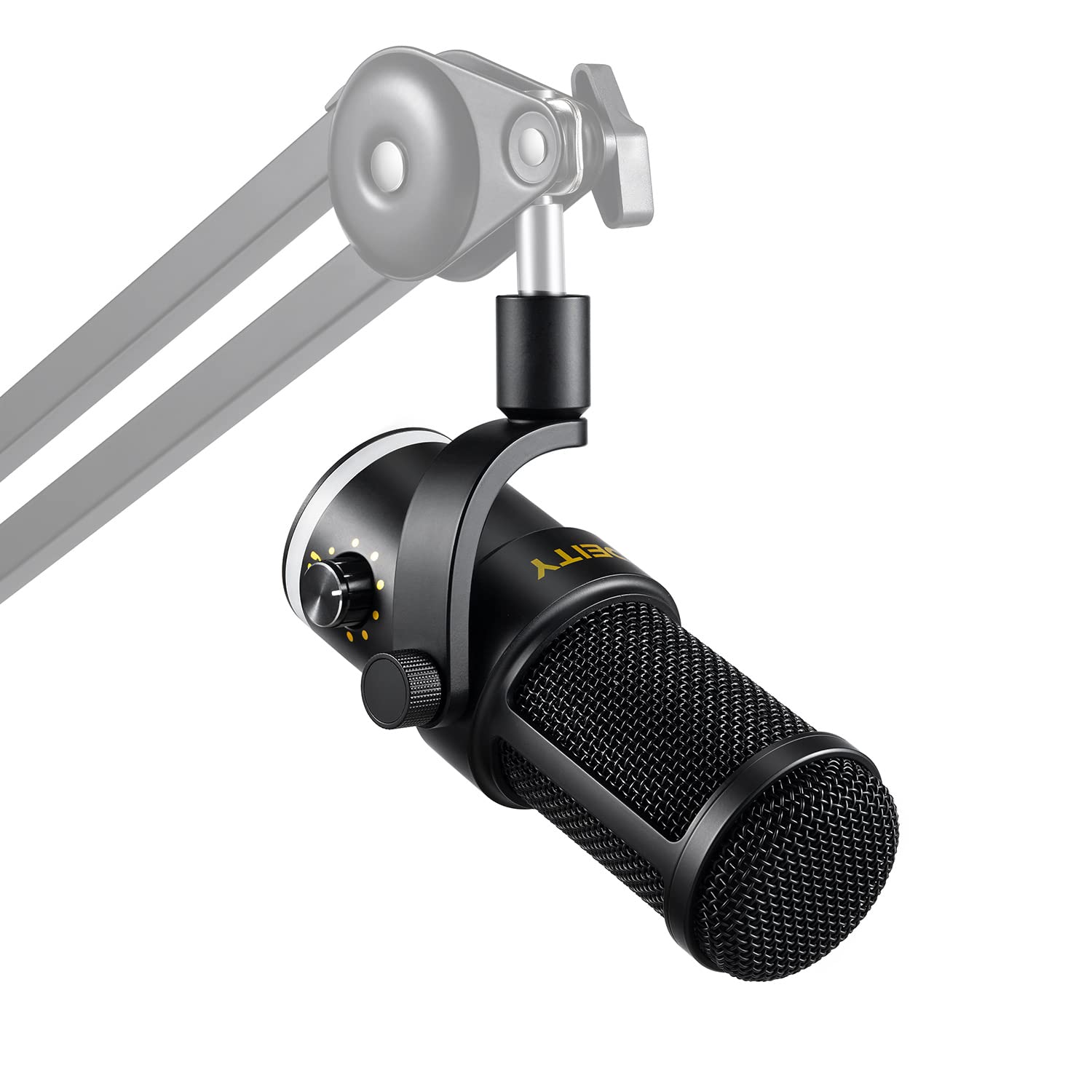 Deity VO-7U USB Dynamic Podcast Microphone with Tripod Kit - Professional Studio Quality Mic for Streaming, Recording & Voice Overs (Black) - Perfect for Podcasters, Gamers & Content Creators