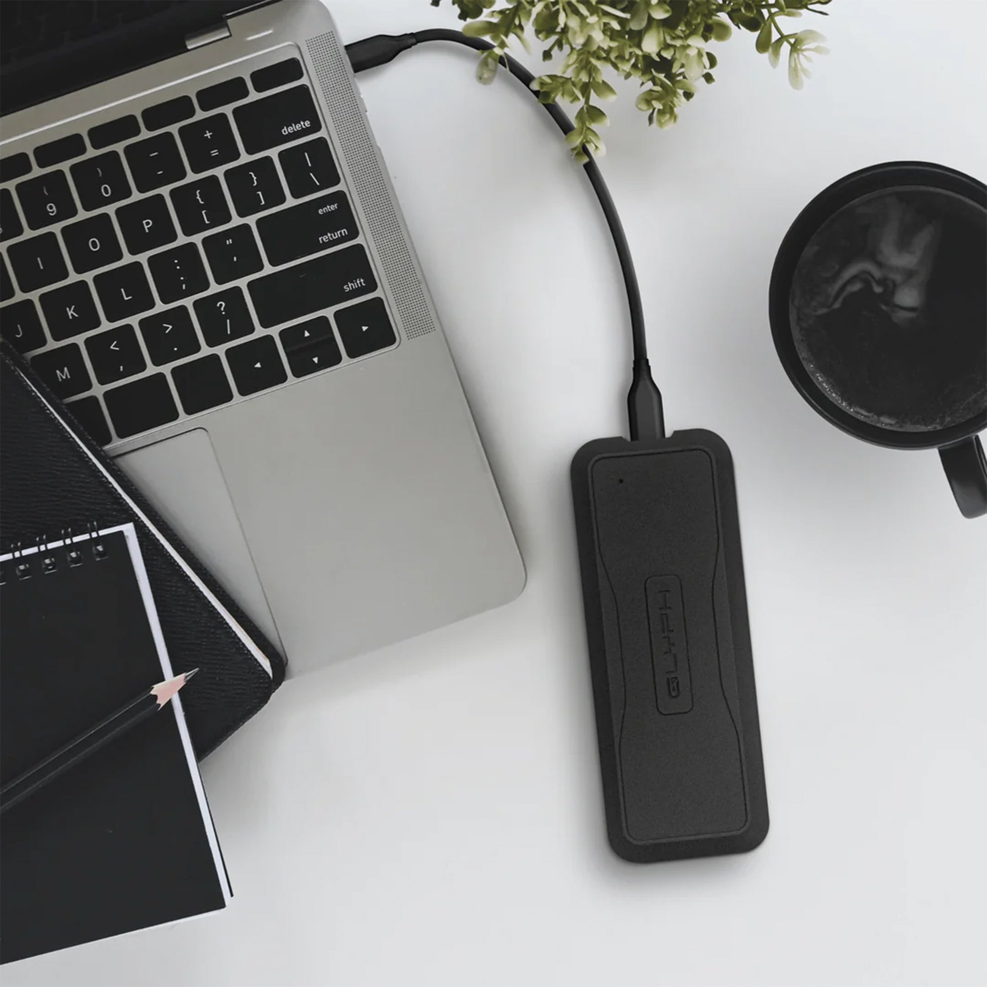 Glyph Technologies 8TB Atom EV Portable NVMe SSD - Ultra Fast External Solid State Drive for PC, Mac, Laptop - Perfect for Gaming, Video Editing & Data Backup